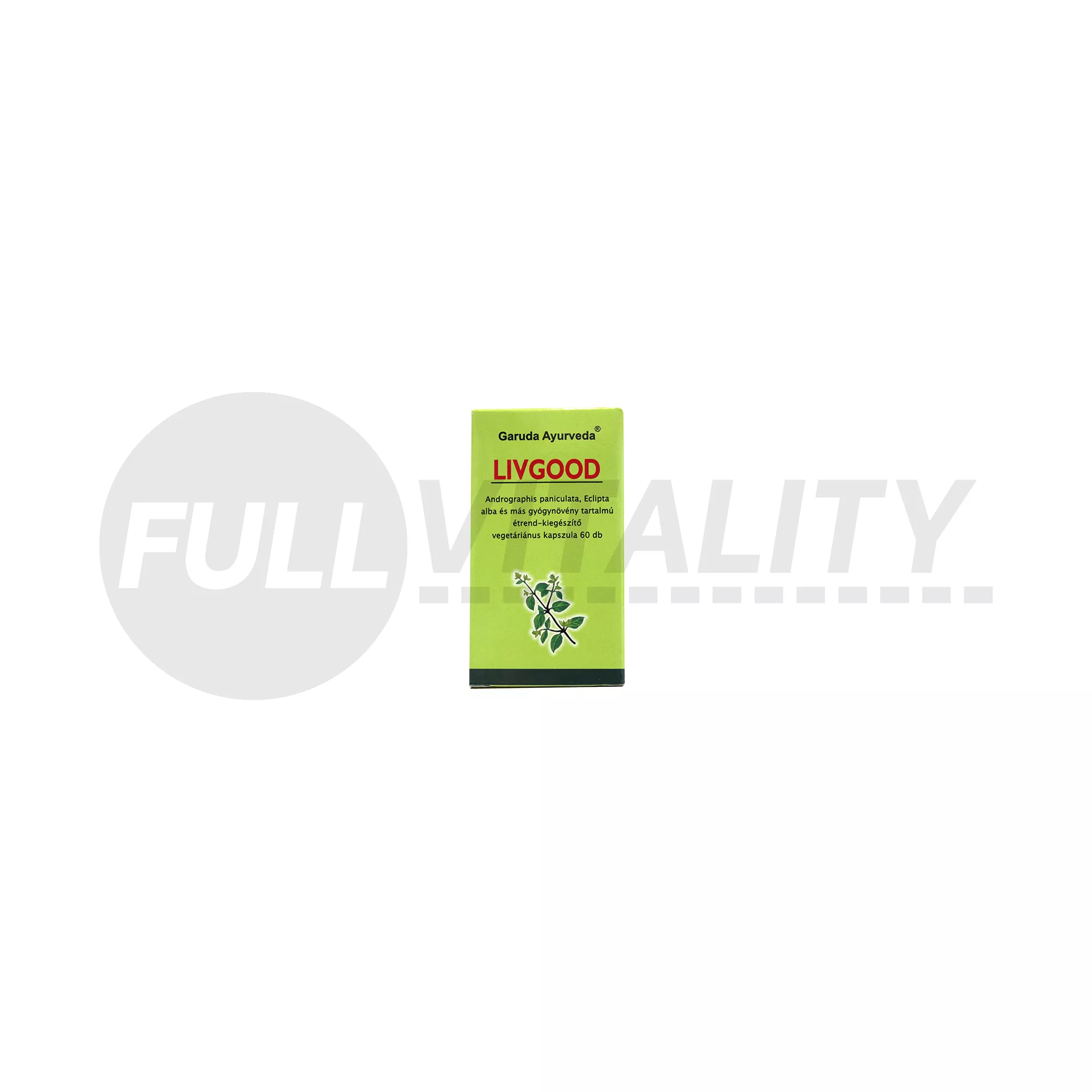 GARUDA AYURVEDA LIVGOOD KAPSZULA VEGETÁRIÁNUS 60DB