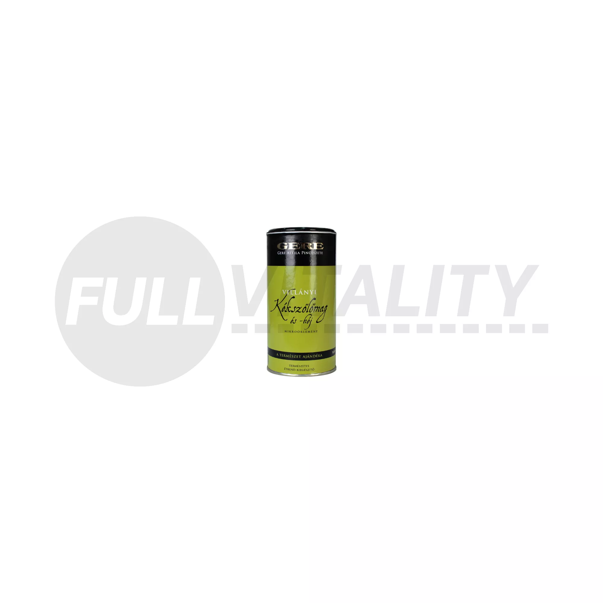 GERE VILLÁNYI KÉKSZŐLŐMAG ÉS -HÉJ MIKROŐRLEMÉNY 150G