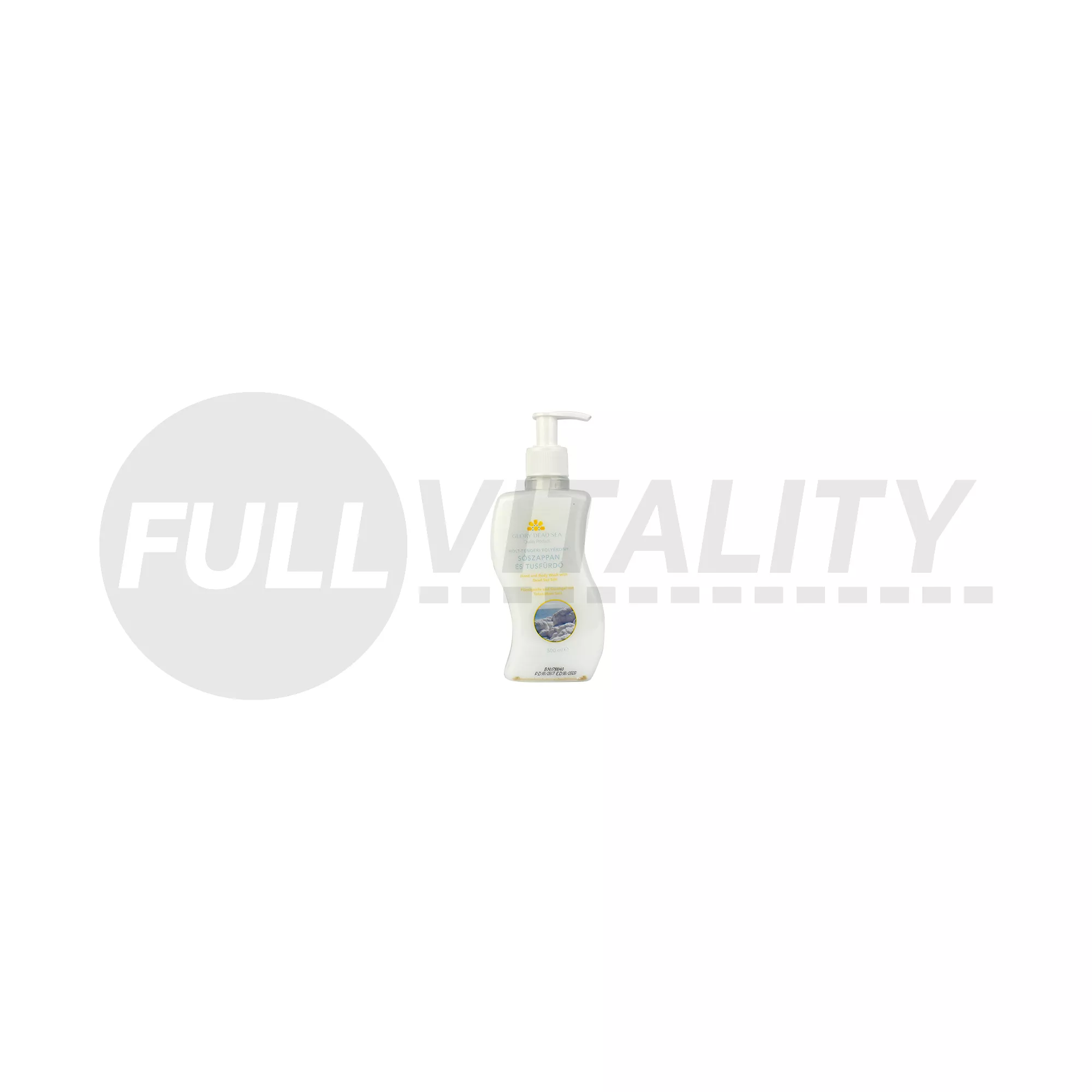 GLORY HOLT-TERNGERI FOLYÉKONY SÓSZAPPAN ÉS TUSFÜRDŐ  500ML