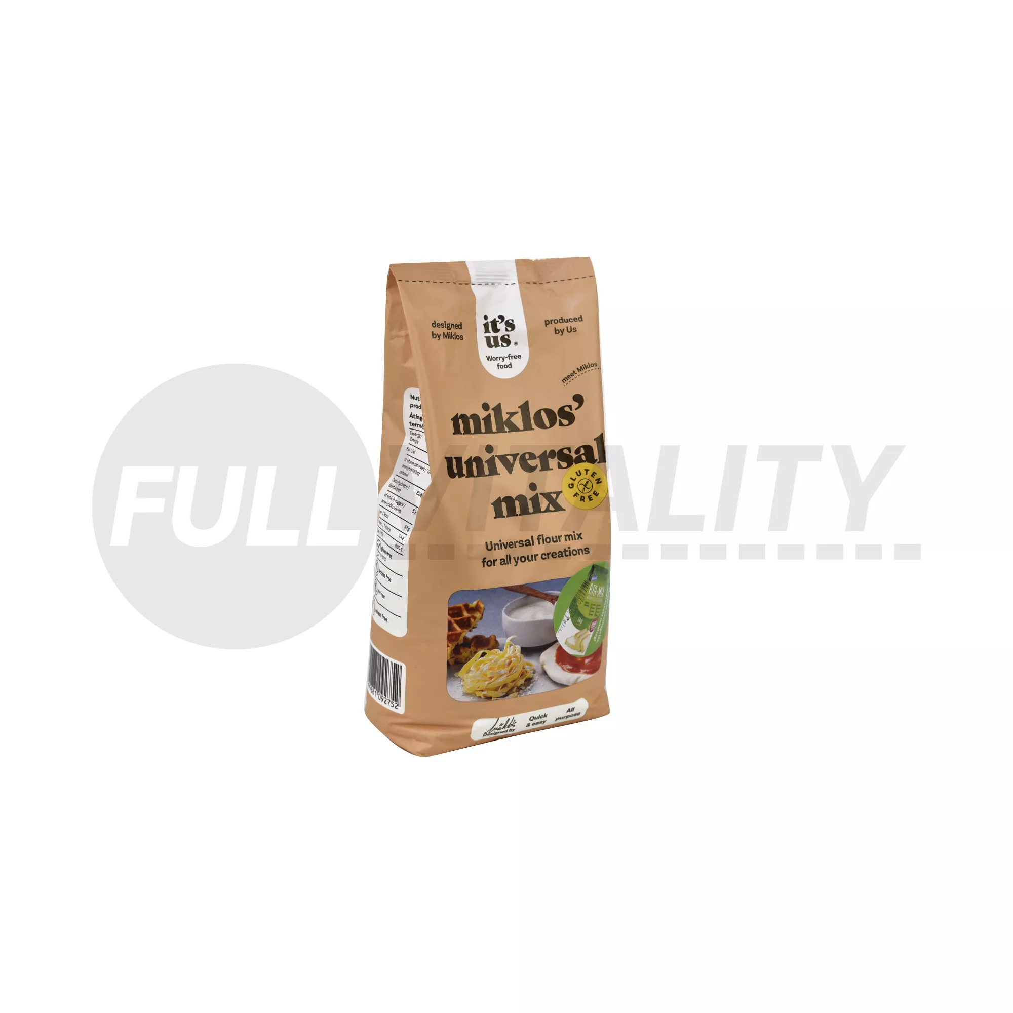 GLUTÉNMENTES ITS US MIKLOS UNIVERZÁLIS LISZTKEVERÉK 1000G