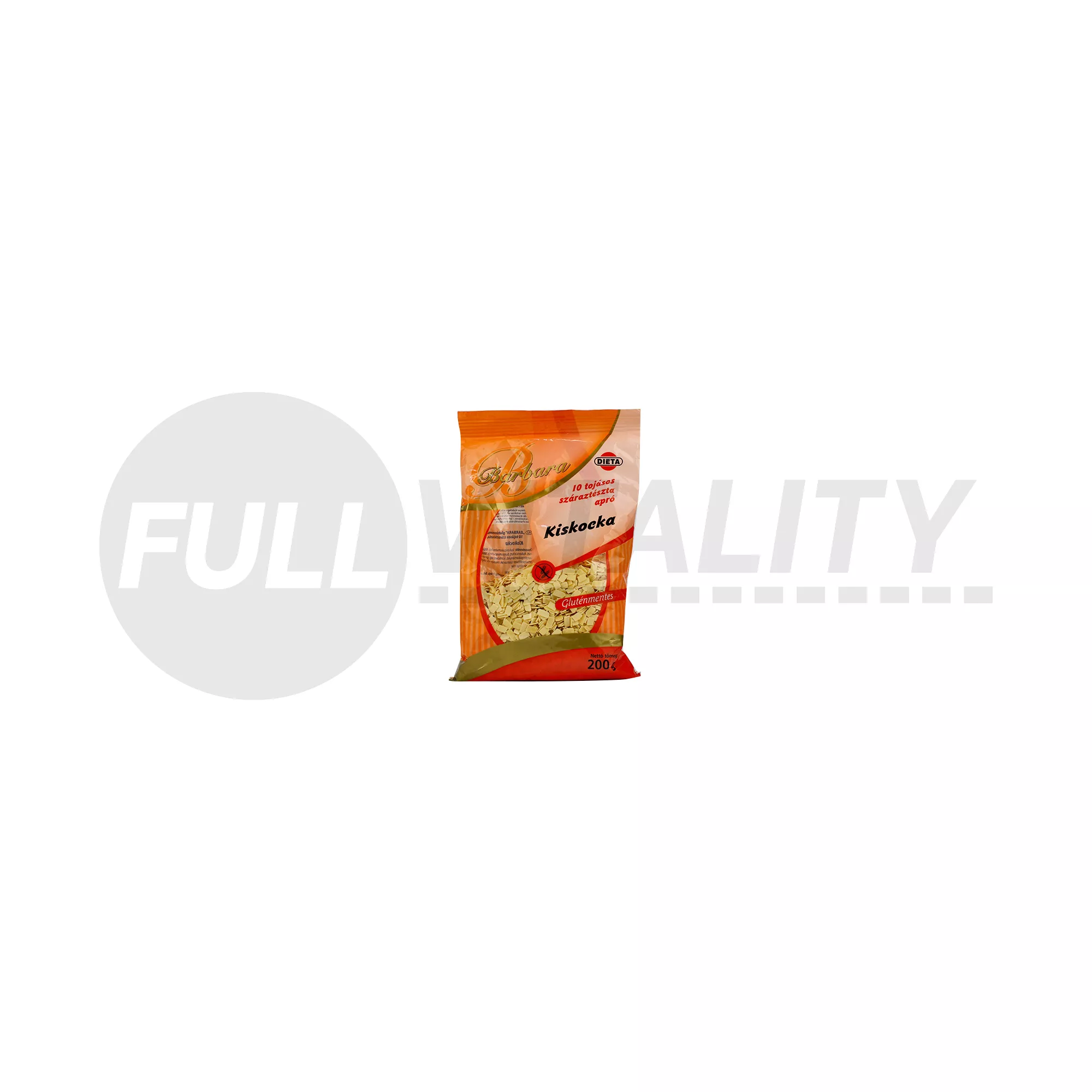 GLUTÉNMENTES BARBARA TÉSZTA KISKOCKA 200G