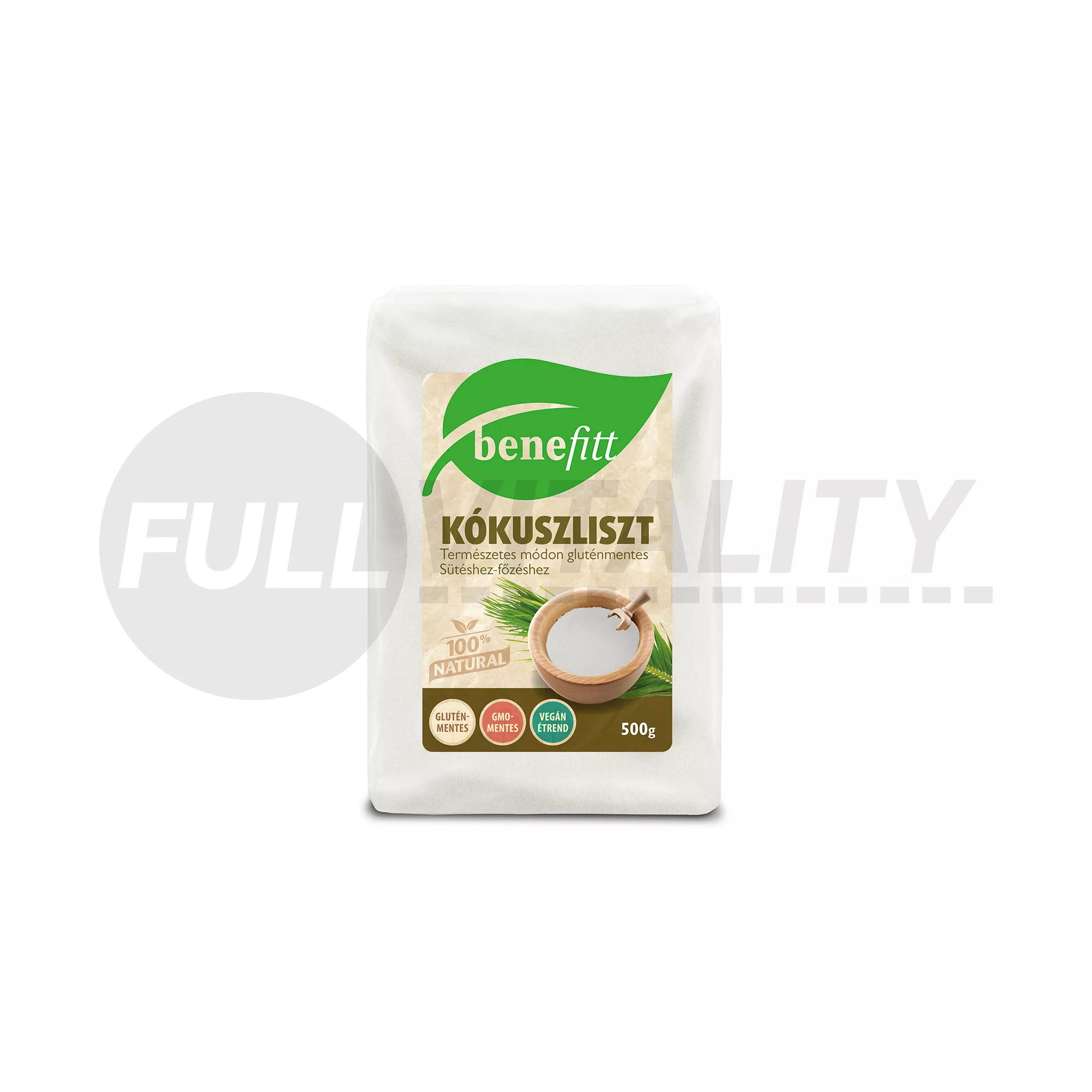 GLUTÉNMENTES BENEFITT KÓKUSZLISZT  500G