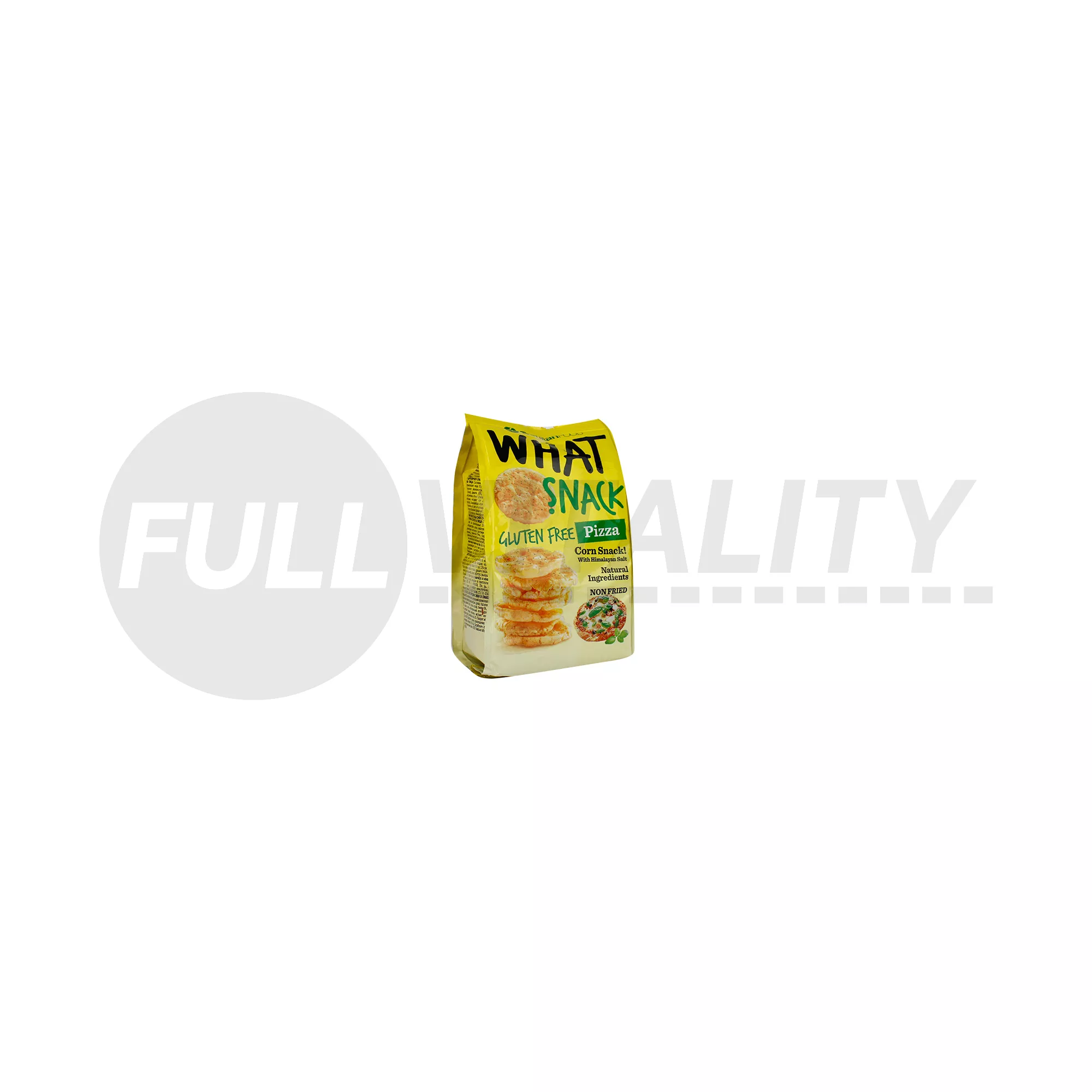 GLUTÉNMENTES BENLIANFOOD WHAT SNACK MINI PUFFASZTOTT KUKORICA PIZZÁS 50G