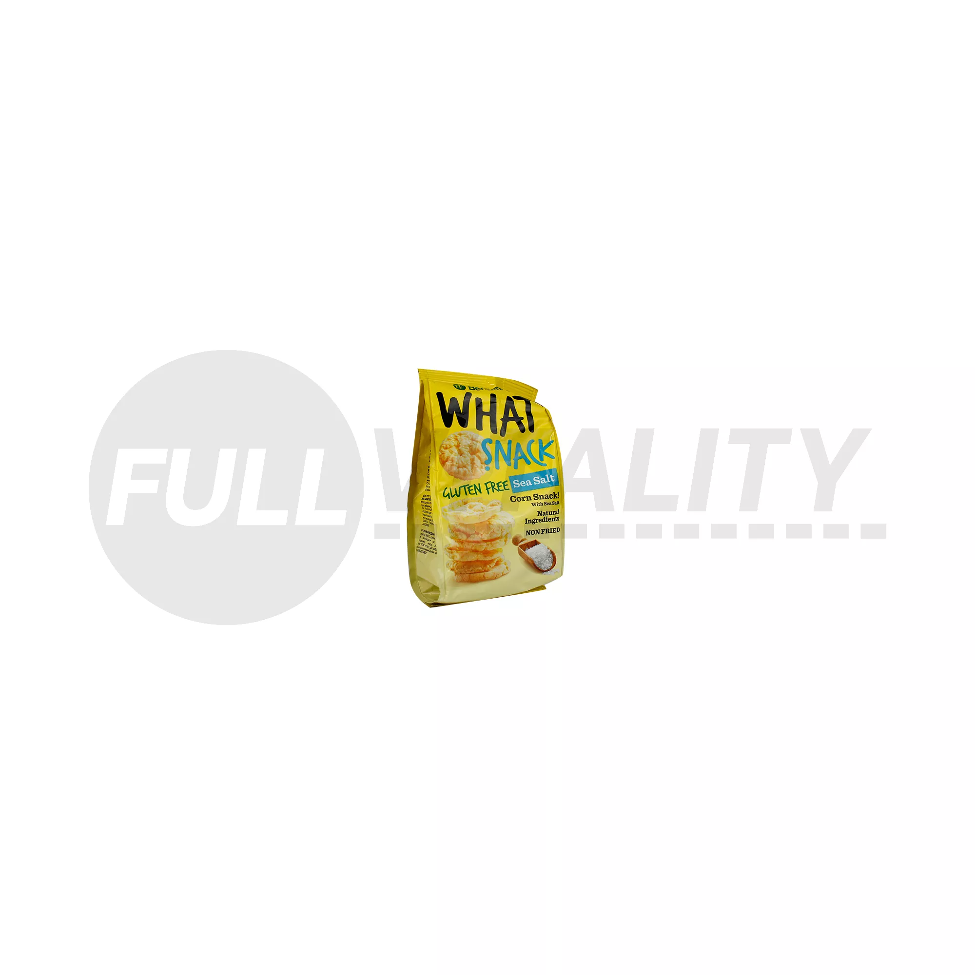 GLUTÉNMENTES BENLIANFOOD WHAT SNACK MINI PUFFASZTOTT KUKORICA TENGERI SÓVAL 50G