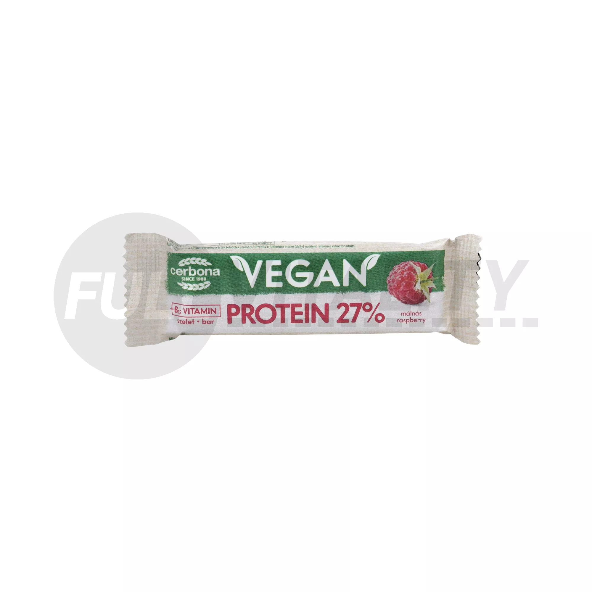 GLUTÉNMENTES CERBONA VEGÁN MÁLNA SZELET PROTEINES 40G