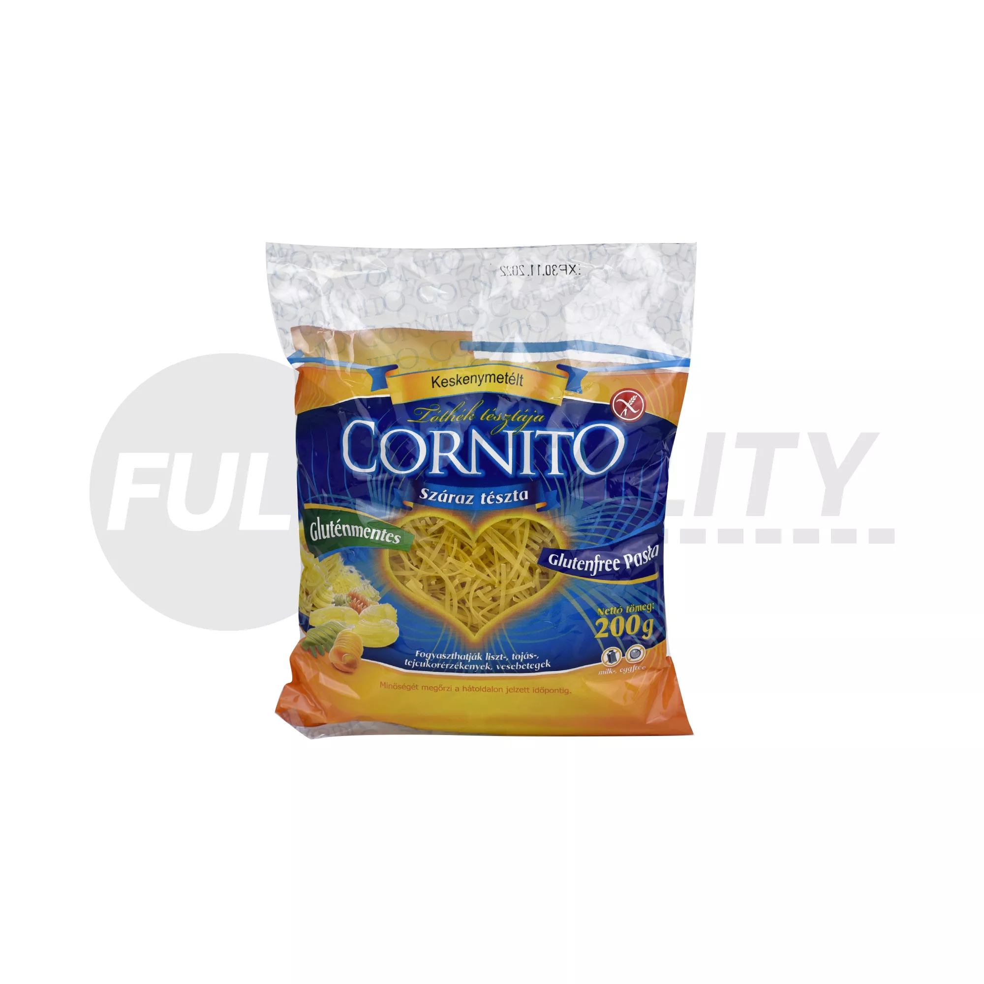 GLUTÉNMENTES CORNITO KESKENYMETÉLT TÉSZTA  200G