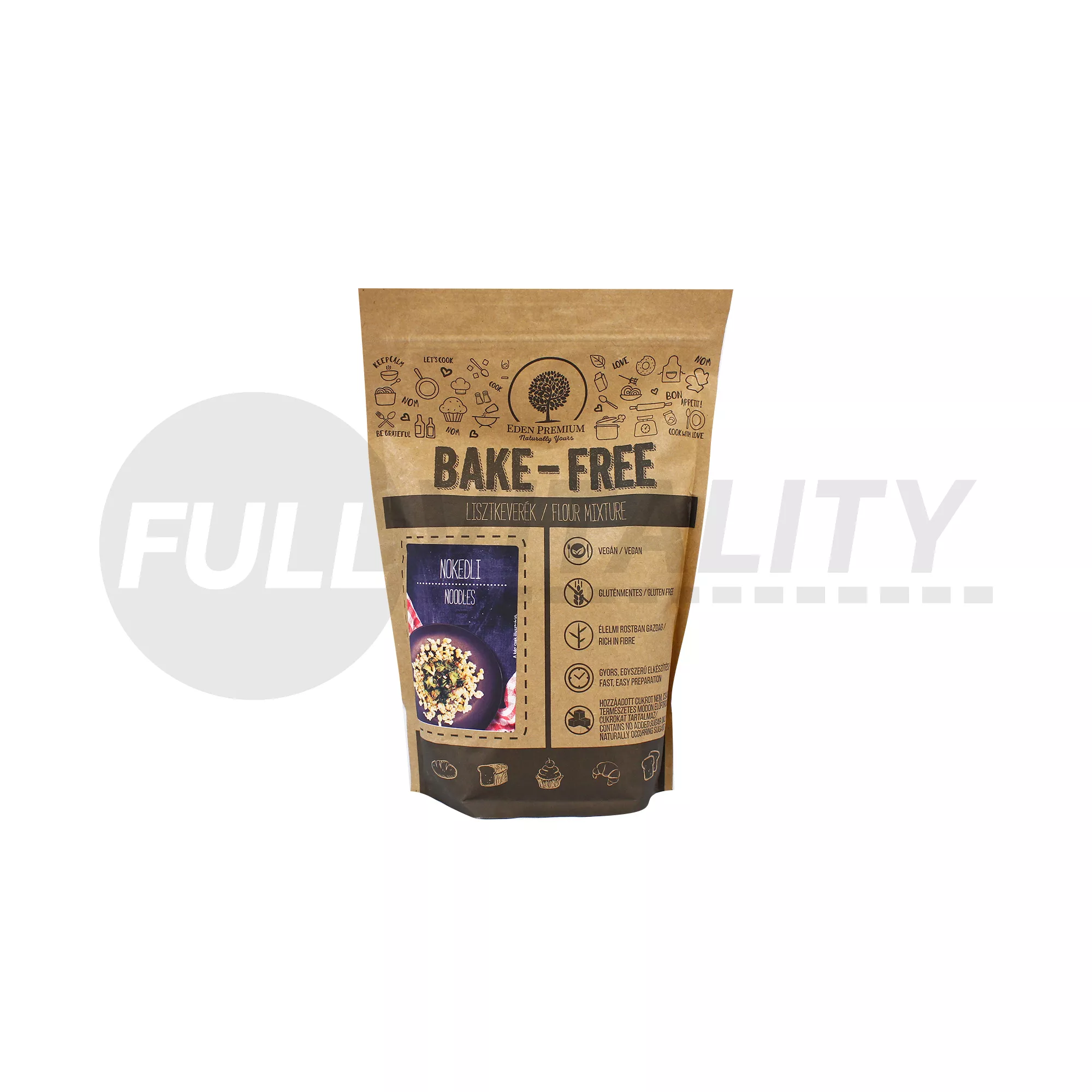 GLUTÉNMENTES ÉDEN PRÉMIUM BAKE-FREE NOKEDLI LISZTKEVERÉK 1000G