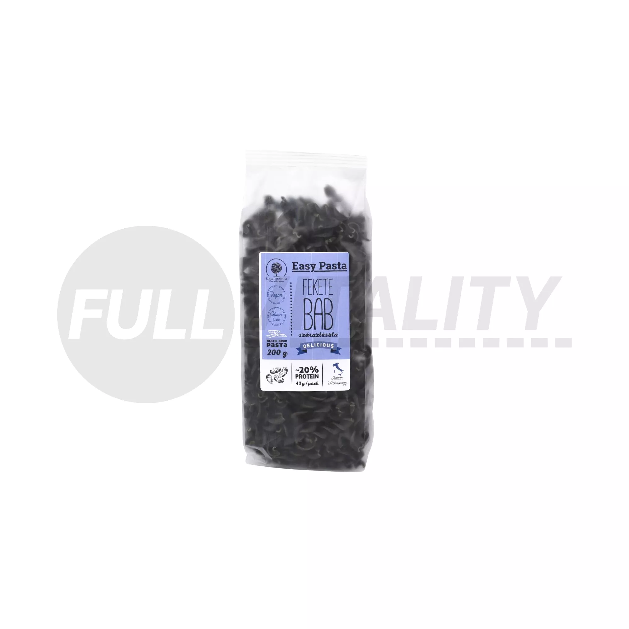 GLUTÉNMENTES EDEN PRÉMIUM EASY PASTA FEKETEBAB TÉSZTA ORSÓ 200G