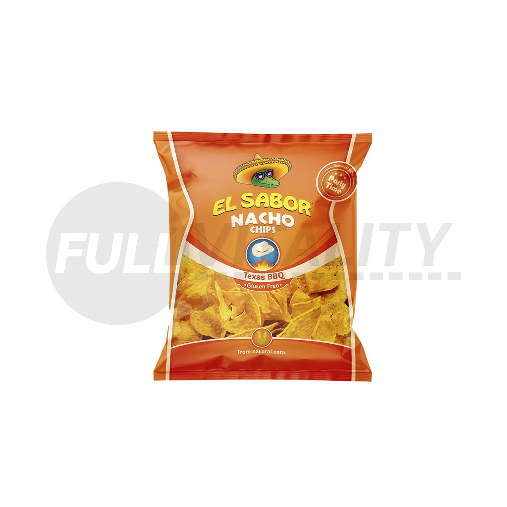GLUTÉNMENTES EL SABOR NACHO CHIPS BARBECUE 225G