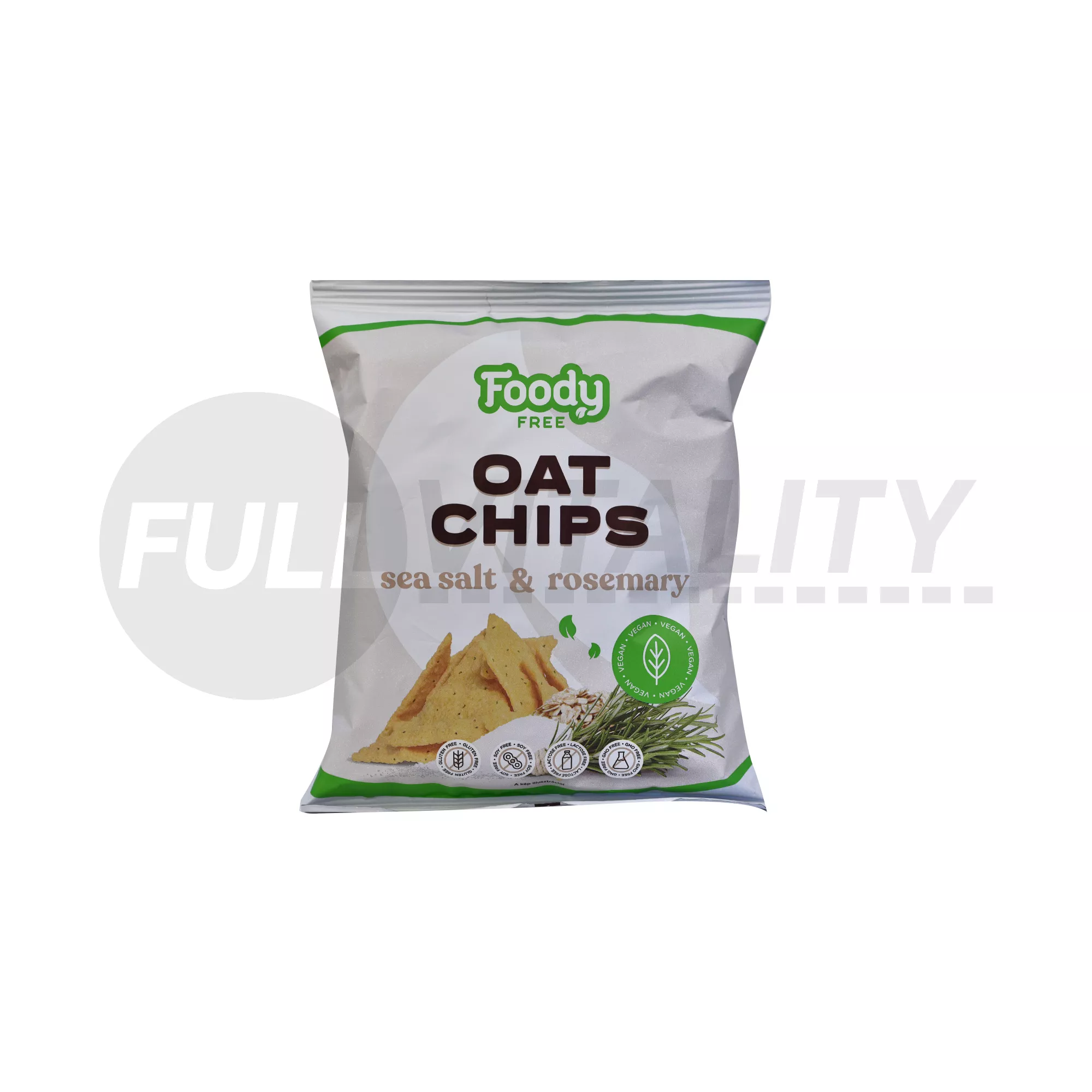 GLUTÉNMENTES FOODY FREE ZABCHIPS TENGERI SÓVAL ÉS ROZMARINGGAL 50G