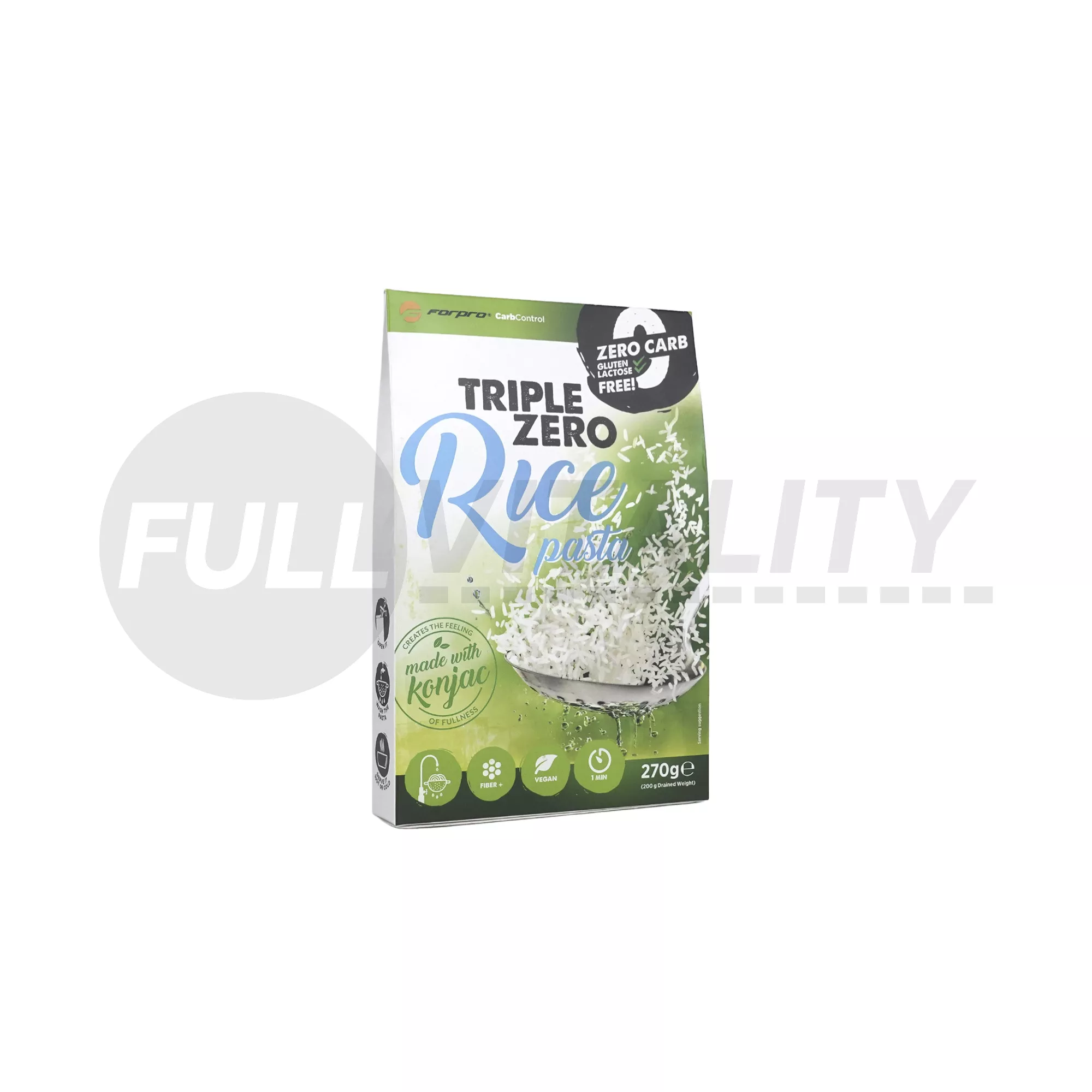 GLUTÉNMENTES FORPRO RIZSTÉSZTA - NULLA KALÓRIA 270G