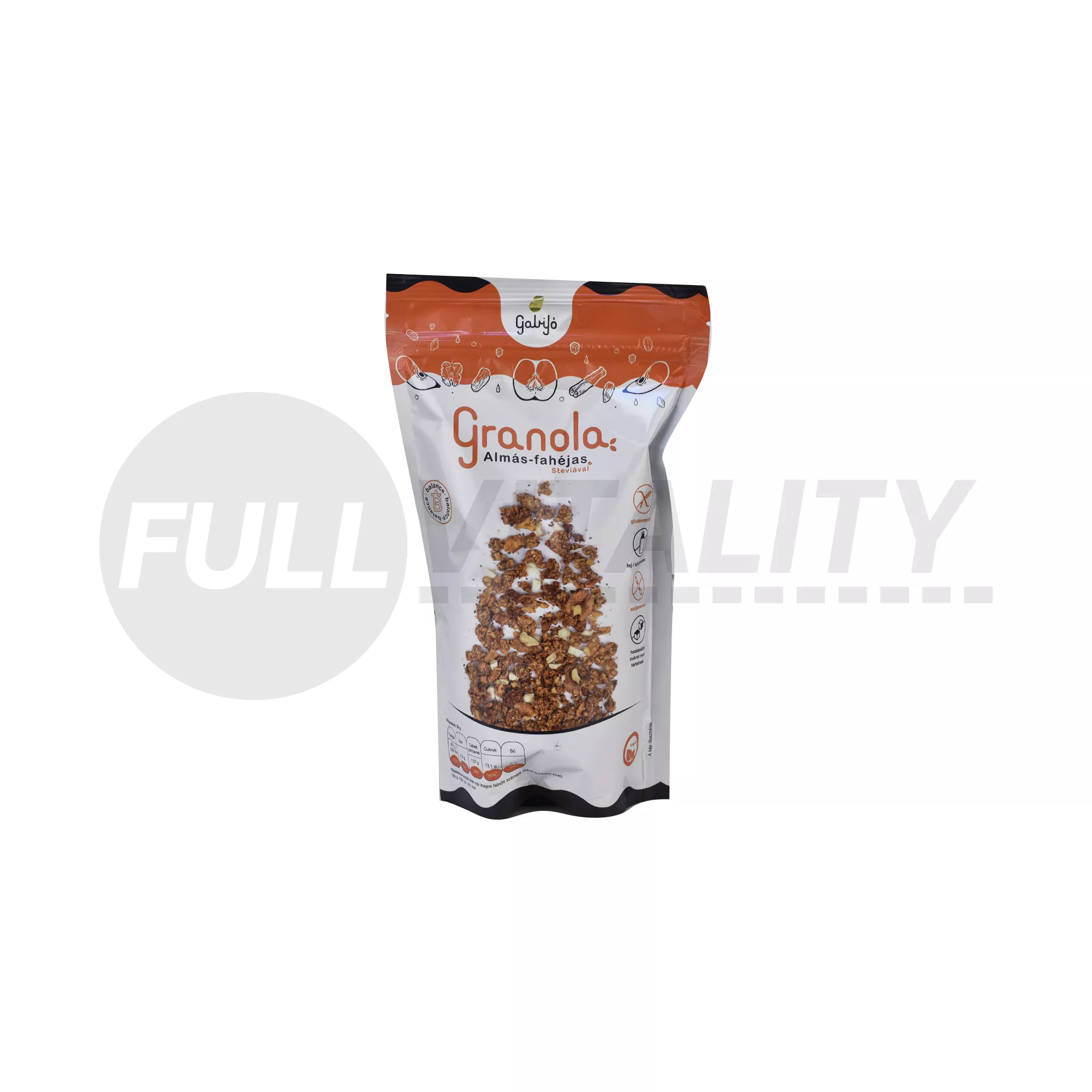 GLUTÉNMENTES GABIYO ALMÁS-FAHÉJAS GRANOLA 275G