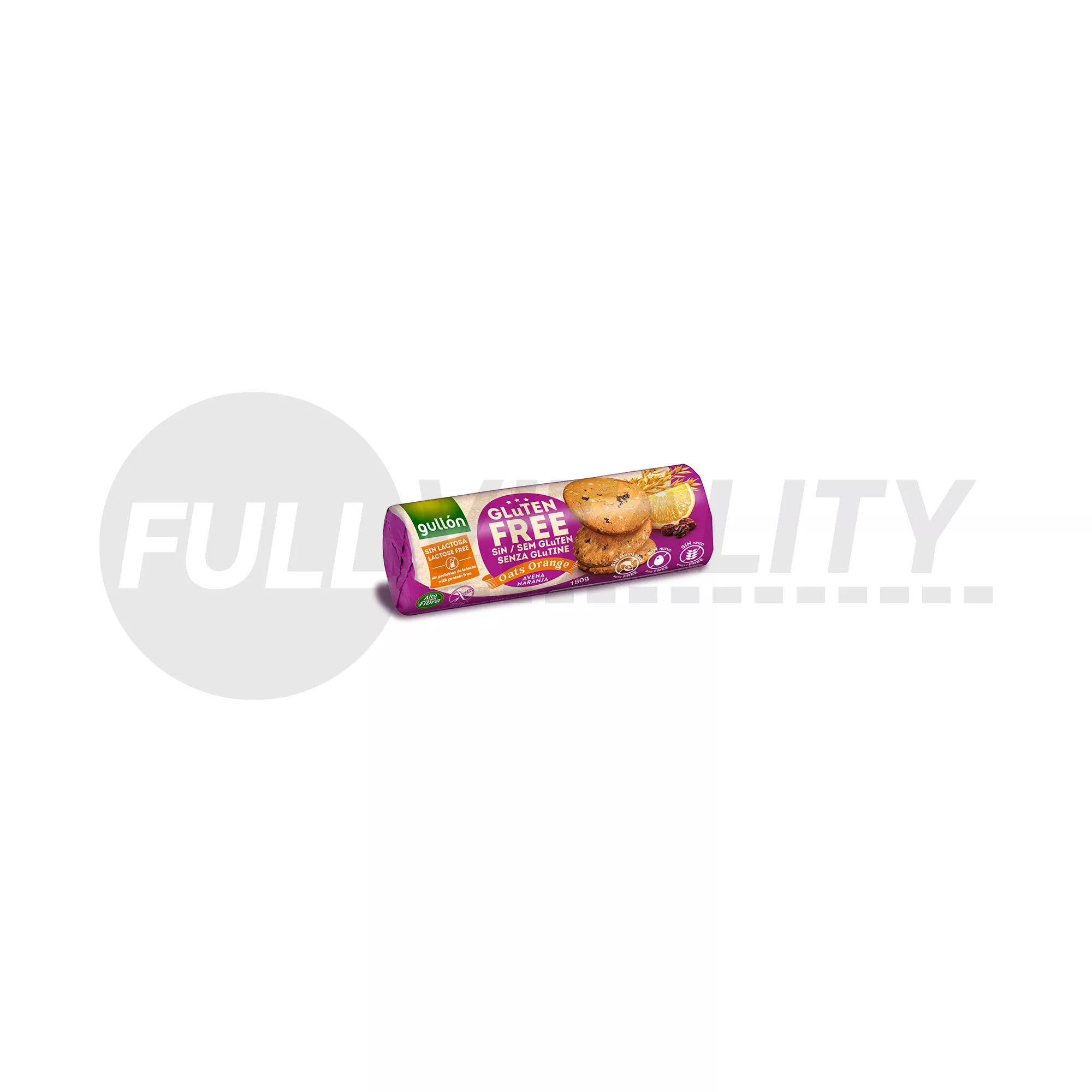 GLUTÉNMENTES GULLON SNACK ZABOS NARANCSOS KEKSZ 180G