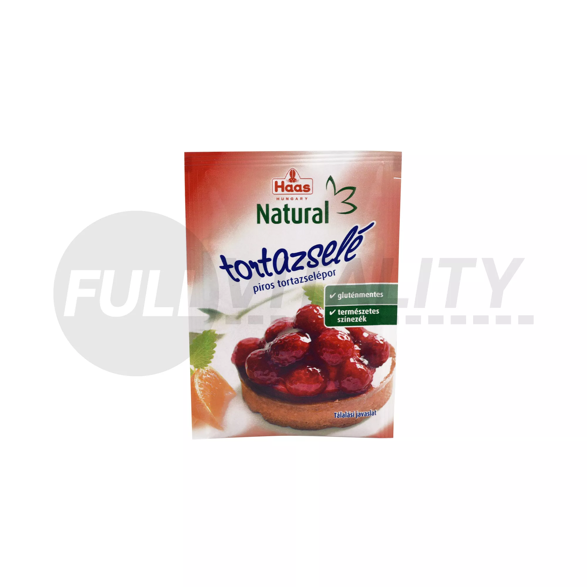 GLUTÉNMENTES HAAS NATURAL PIROS TORTAZSELÉPOR 11G