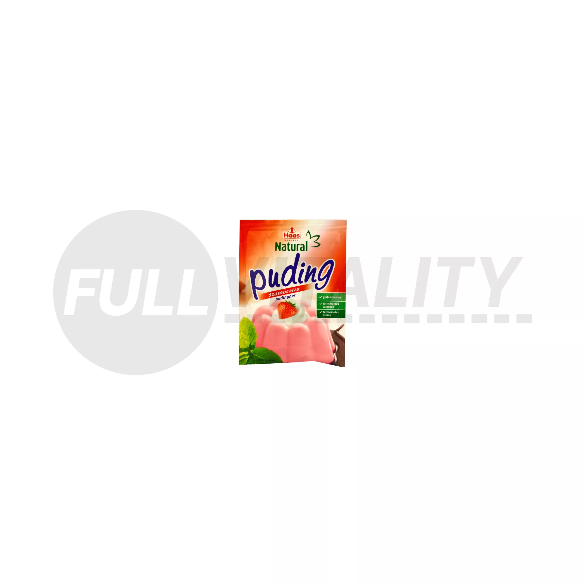GLUTÉNMENTES HAAS NATURAL PUDINGPOR SZAMÓCÁS 40G