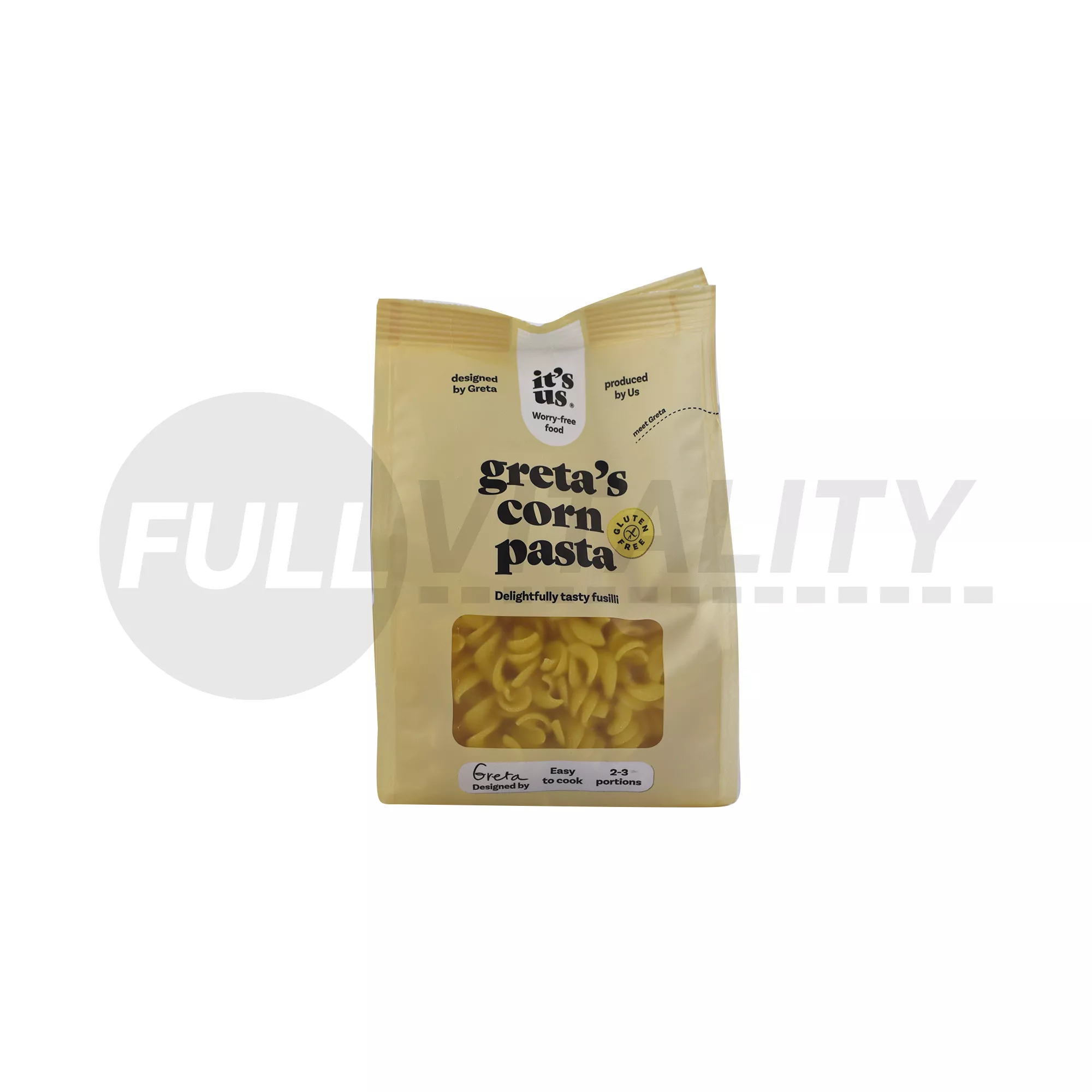 GLUTÉNMENTES ITS US GRETA KUKORICA TÉSZTA FUSILLI 200G