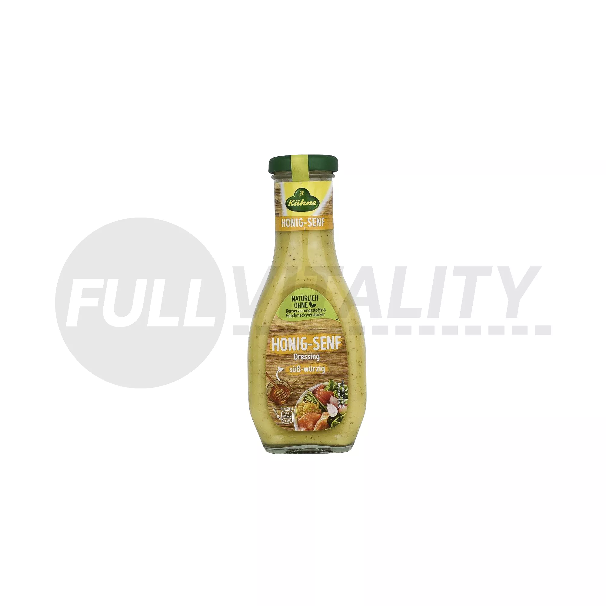 GLUTÉNMENTES KÜHNE MÉZES-MUSTÁROS ÖNTET 250ML