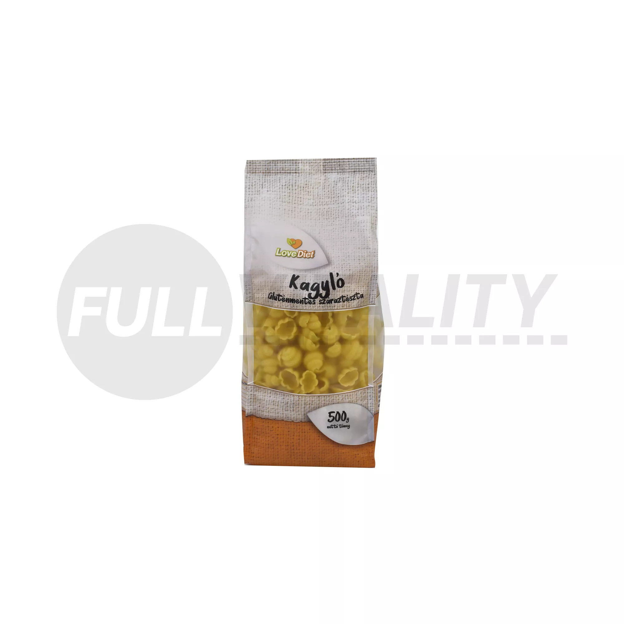 GLUTÉNMENTES LOVE DIET KAGYLÓ SZÁRAZTÉSZTA 500G