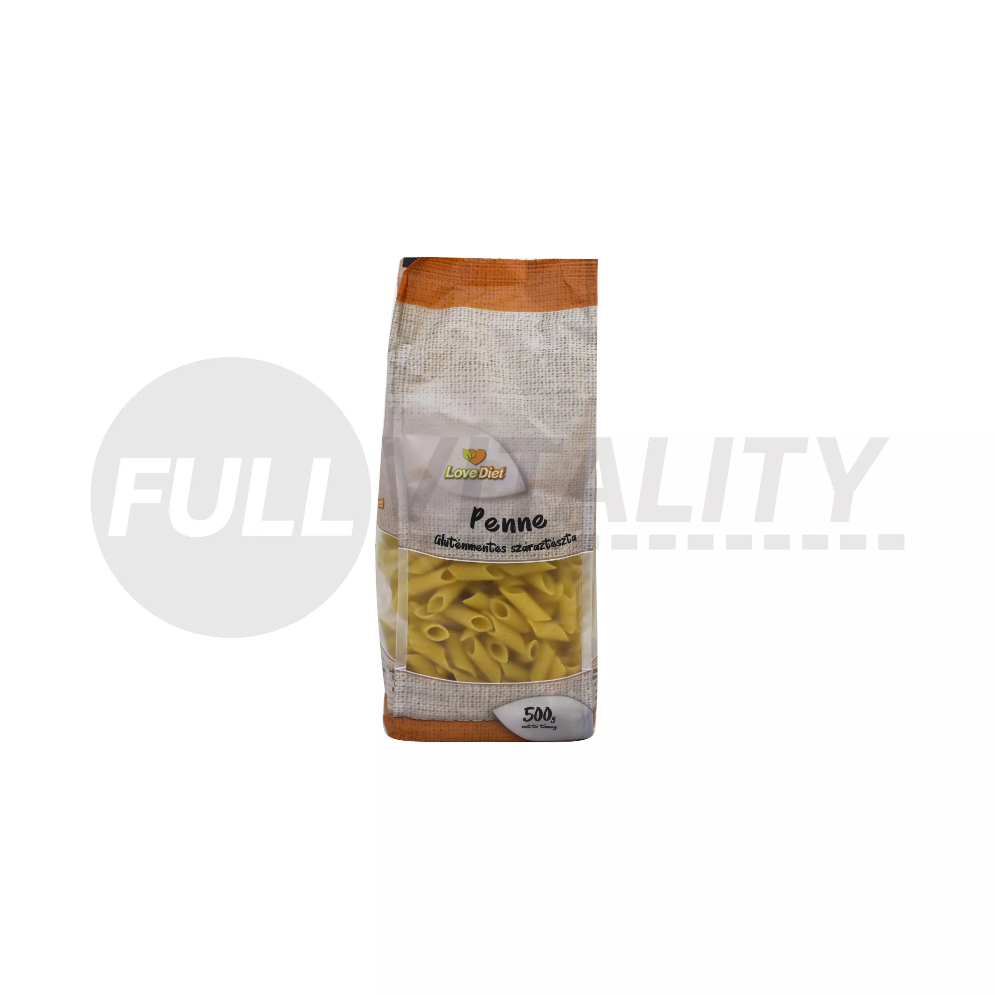 GLUTÉNMENTES LOVE DIET PENNE SZÁRAZTÉSZTA 500G