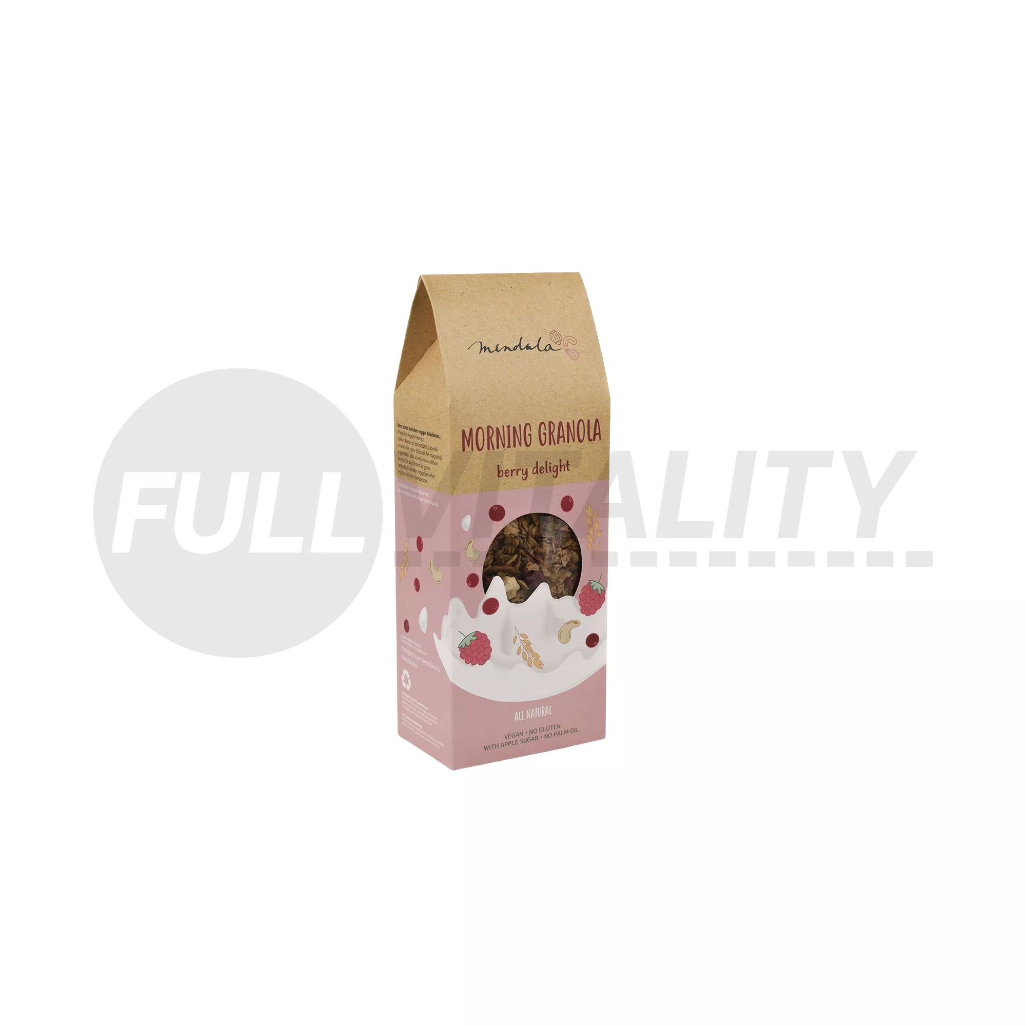 GLUTÉNMENTES MENDULA BERRY DELIGHT GRANOLA 300G