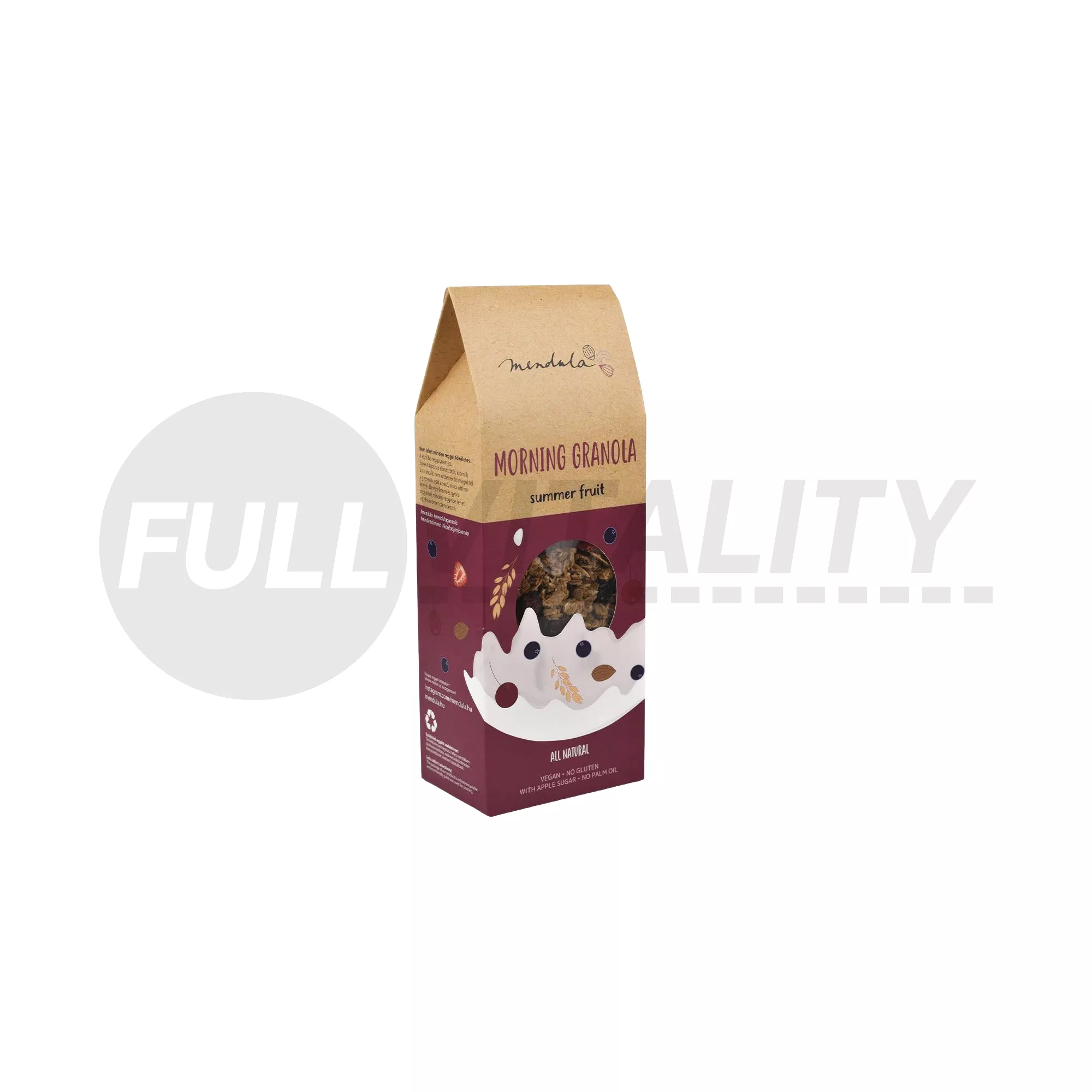 GLUTÉNMENTES MENDULA SUMMER FRUIT GRANOLA 300G