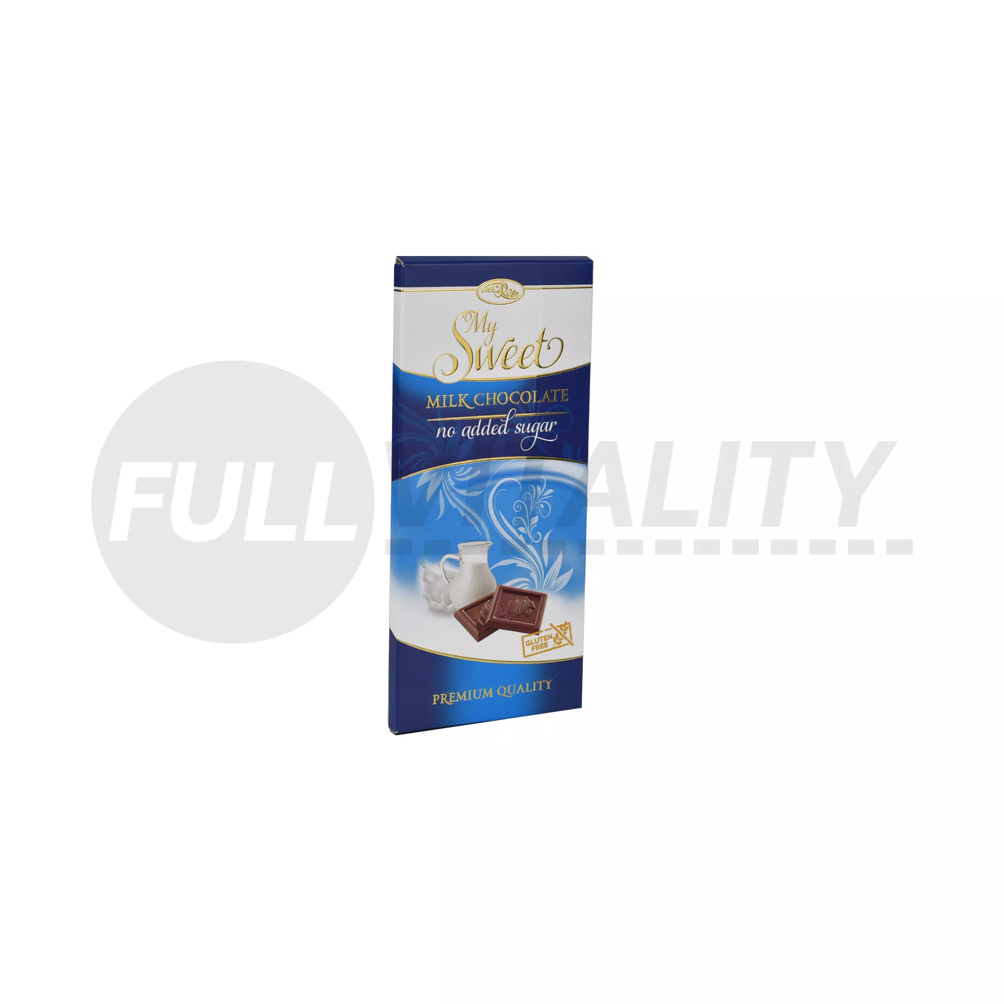 GLUTÉNMENTES MY SWEET TEJCSOKOLÁDÉ HOZZÁADOTT CUKOR NÉLKÜL 90G