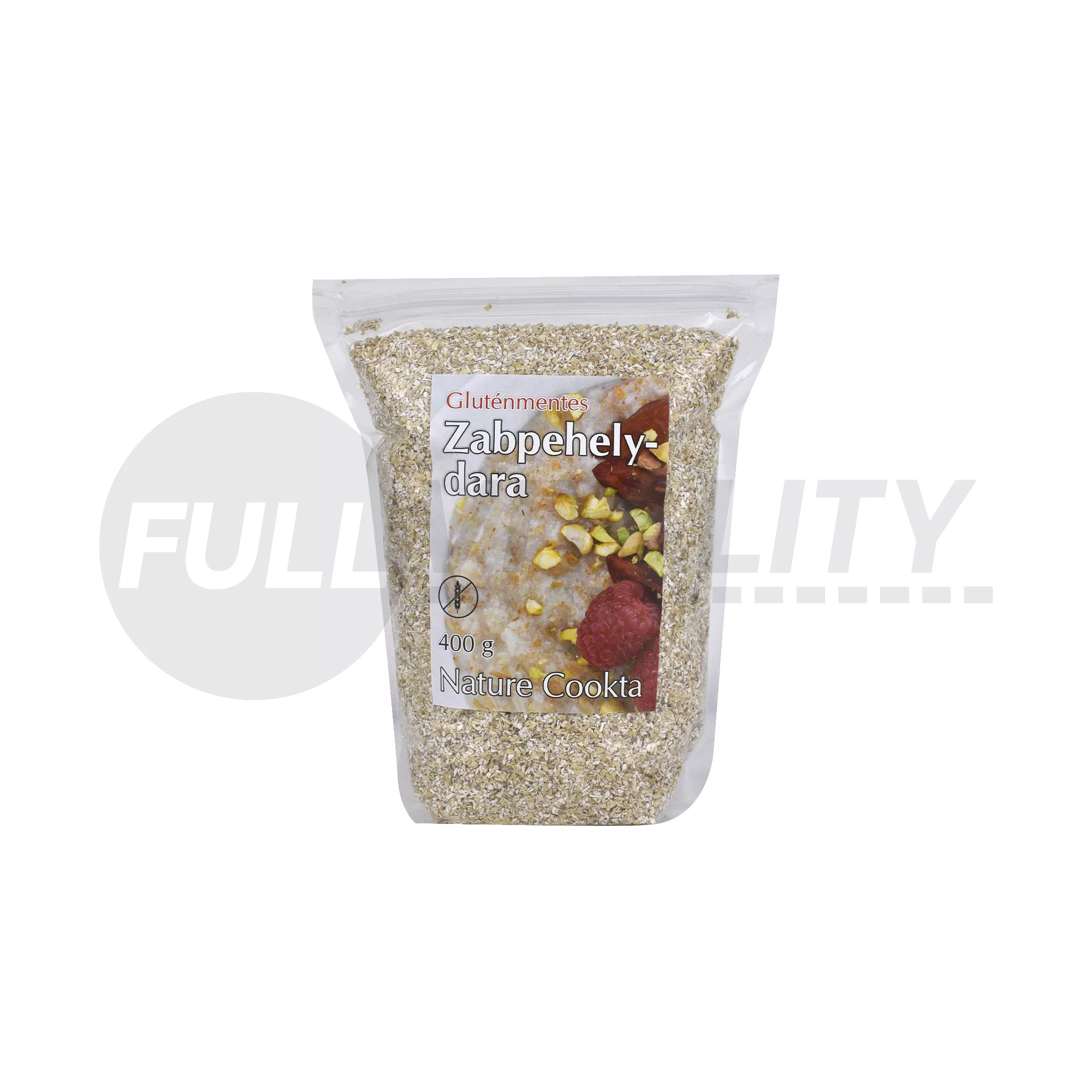 GLUTÉNMENTES NATURE COOKTA ZABPEHELYDARA 400G