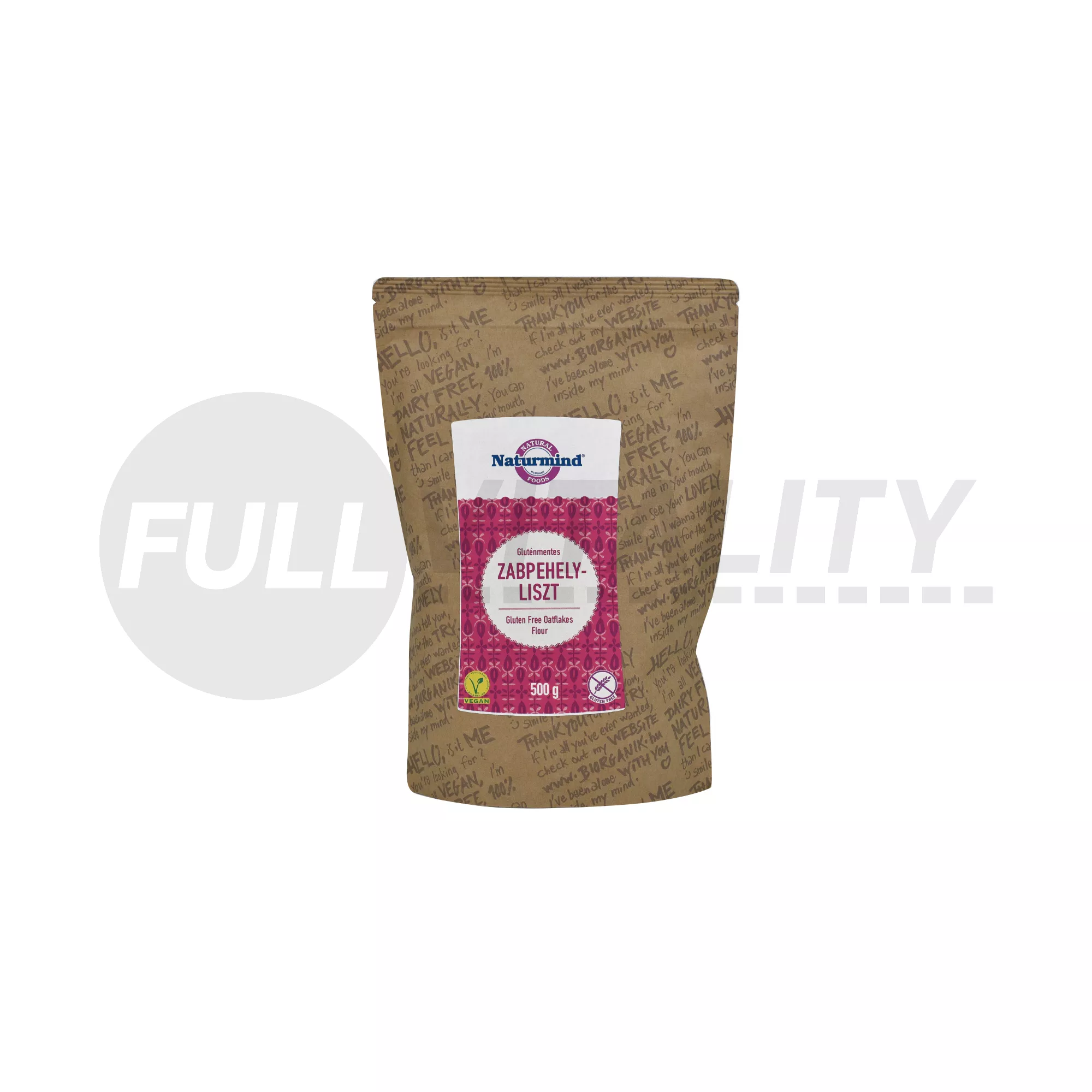GLUTÉNMENTES NATURMIND ZABPEHELYLISZT 500G
