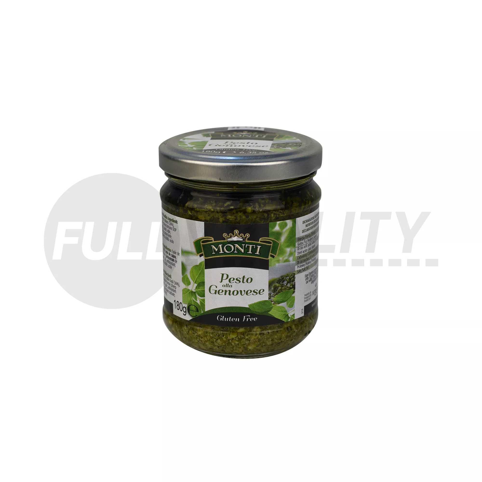 GLUTÉNMENTES NORDSALSE MONTI PESTO GENOVESE 180G