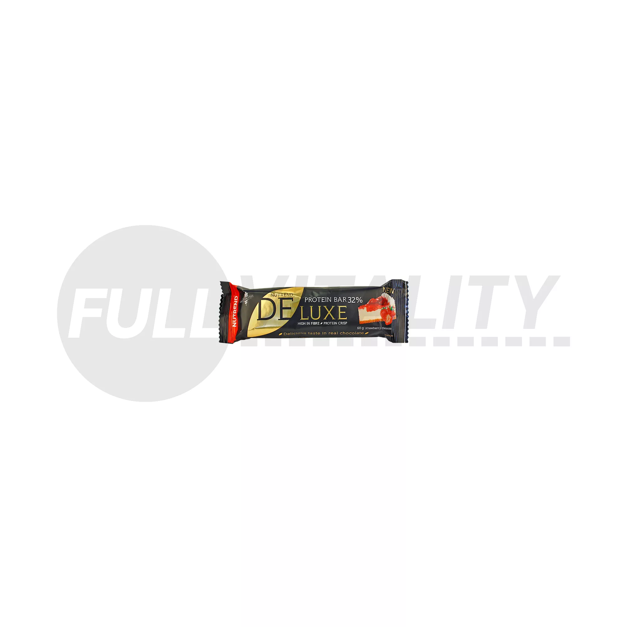 GLUTÉNMENTES NUTREND DELUX EPRES SAJTTORTA ÍZŰ FEHÉRJESZELET KAKAÓS TEJBEVONATTAL 60G