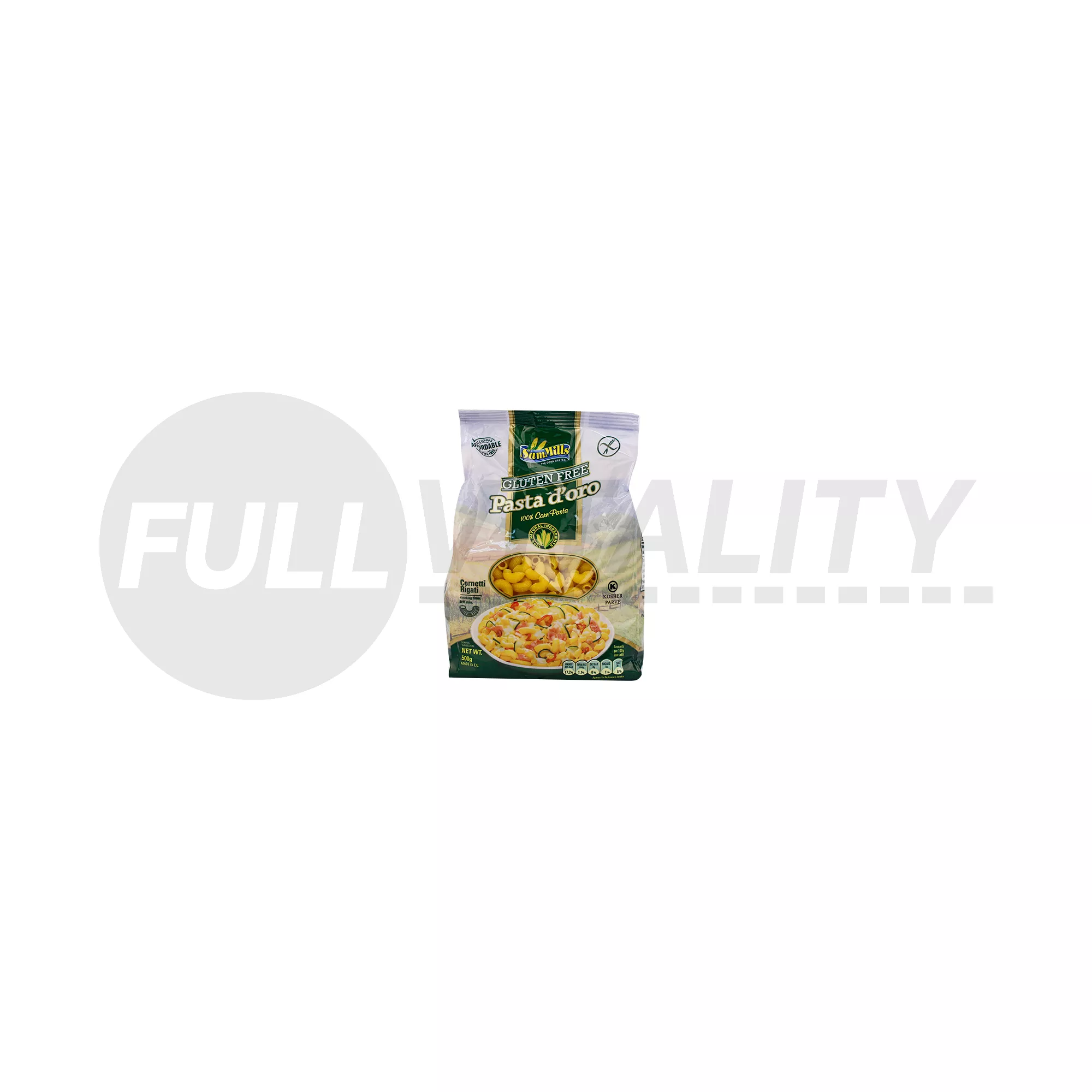 GLUTÉNMENTES PASTA DORO TÉSZTA SZARVACSKA 500G