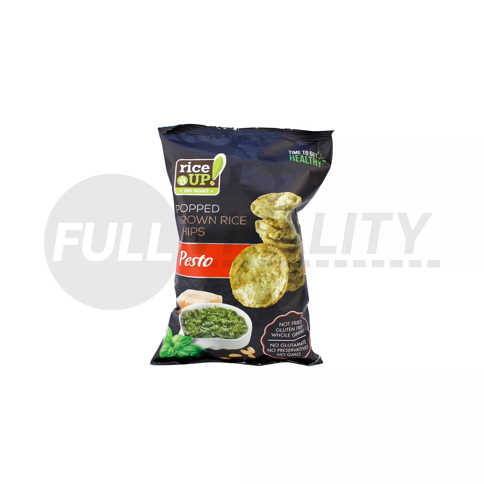 GLUTÉNMENTES RICE UP CHIPS PESTOS  ÍZŰ  60G