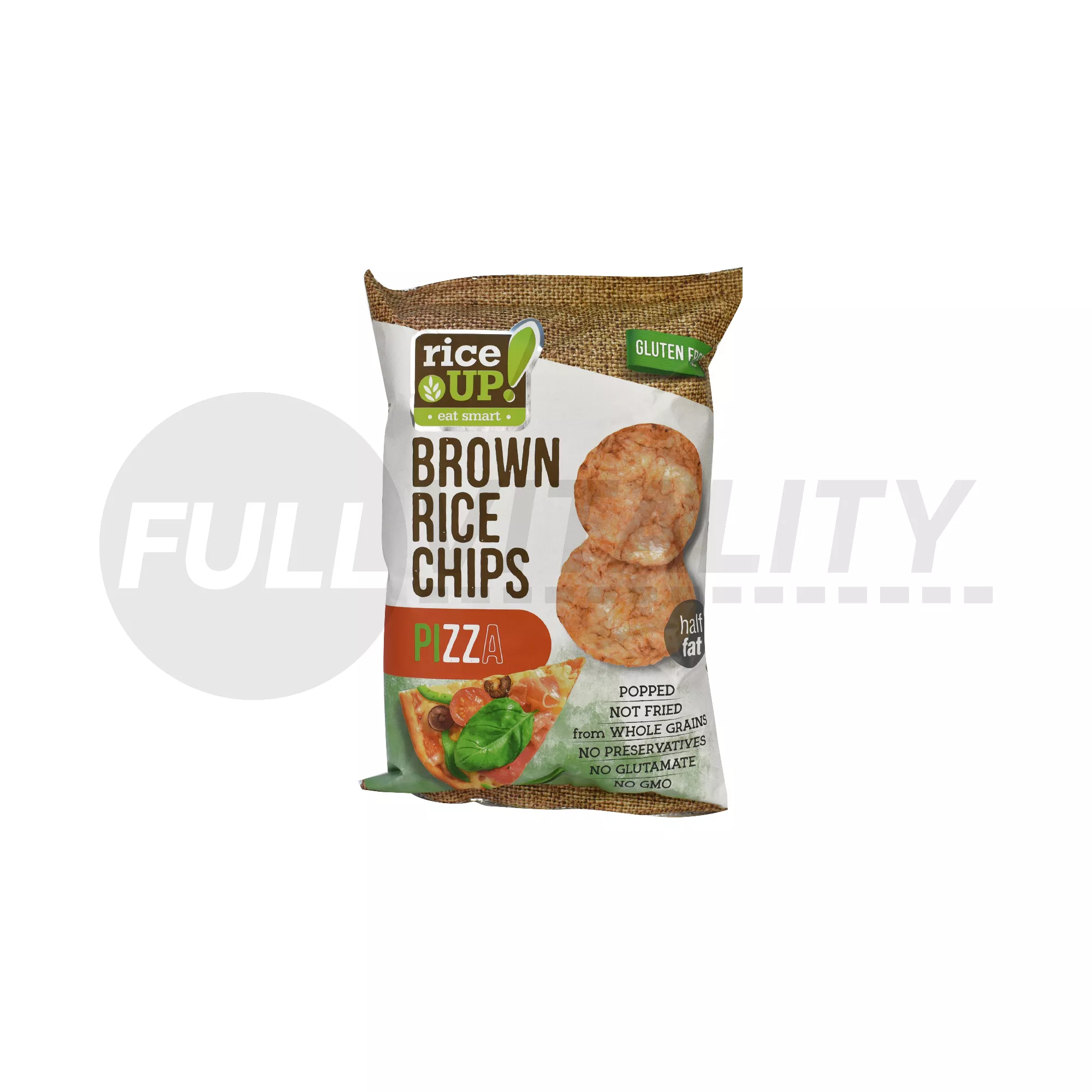 GLUTÉNMENTES RICE UP CHIPS PIZZÁS 60G
