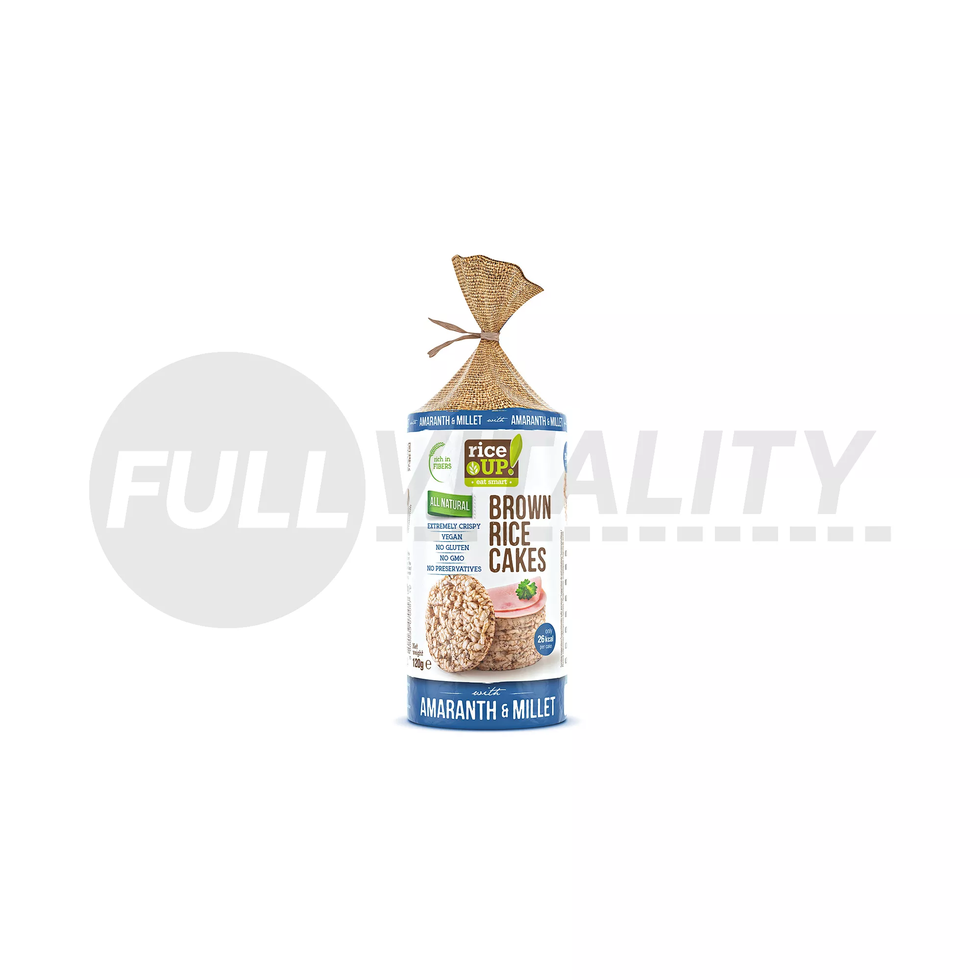 GLUTÉNMENTES RICE UP SZELET KÖLES-AMARÁNT 120G