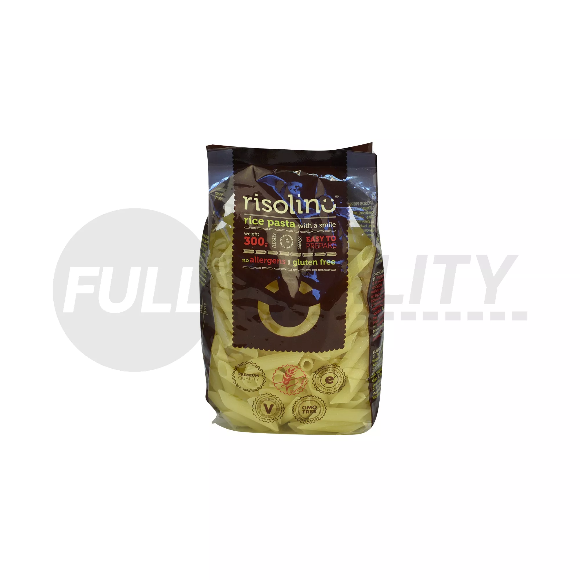 GLUTÉNMENTES RISOLINO RIZSTÉSZTA PENNE 300G