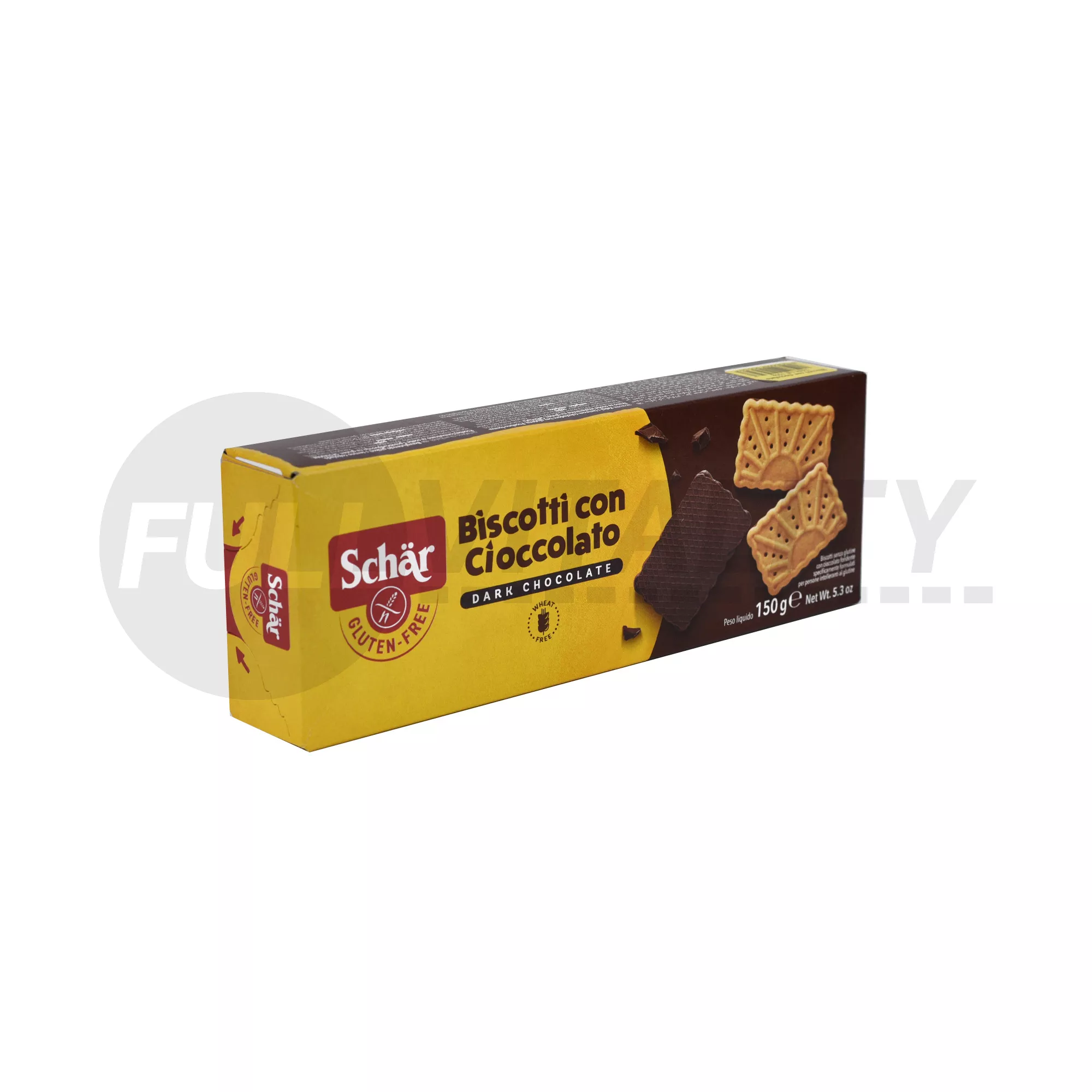 GLUTÉNMENTES SCHAR BISCOTTI KEKSZ CSOKIS 150G
