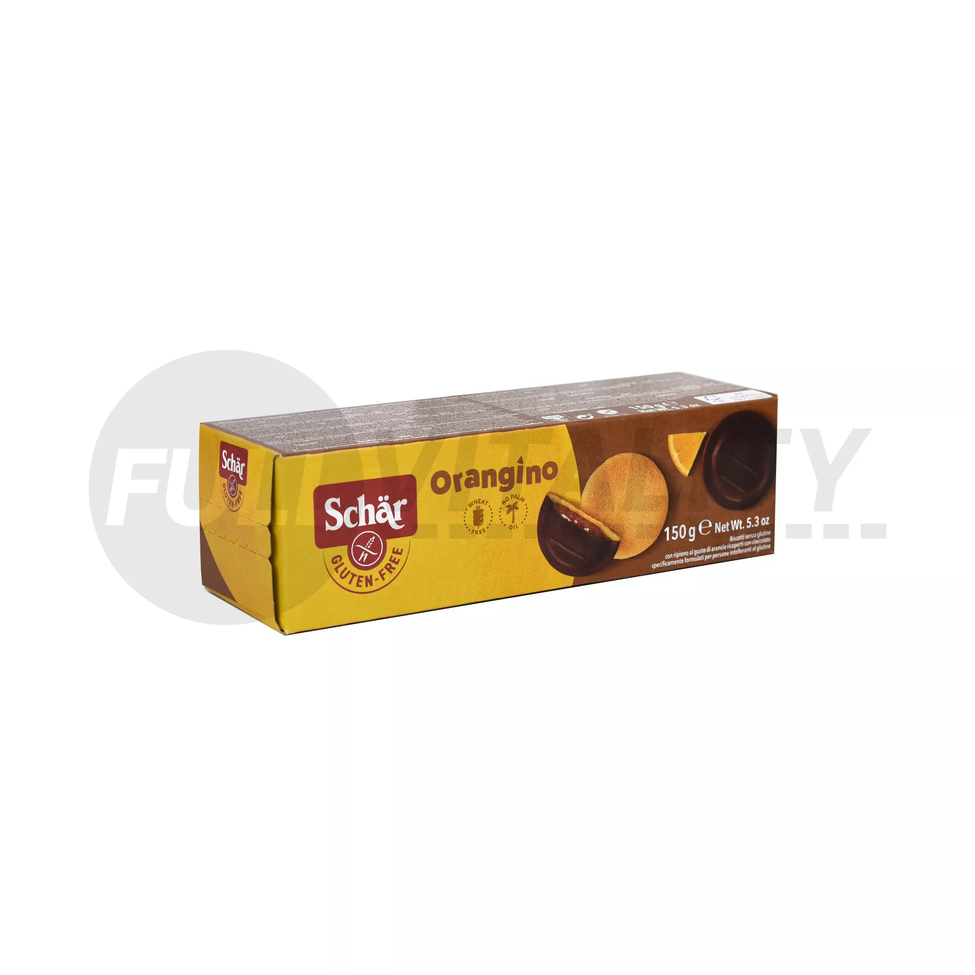 GLUTÉNMENTES SCHAR ORANGINO PISKÓTATALLÉR 150G
