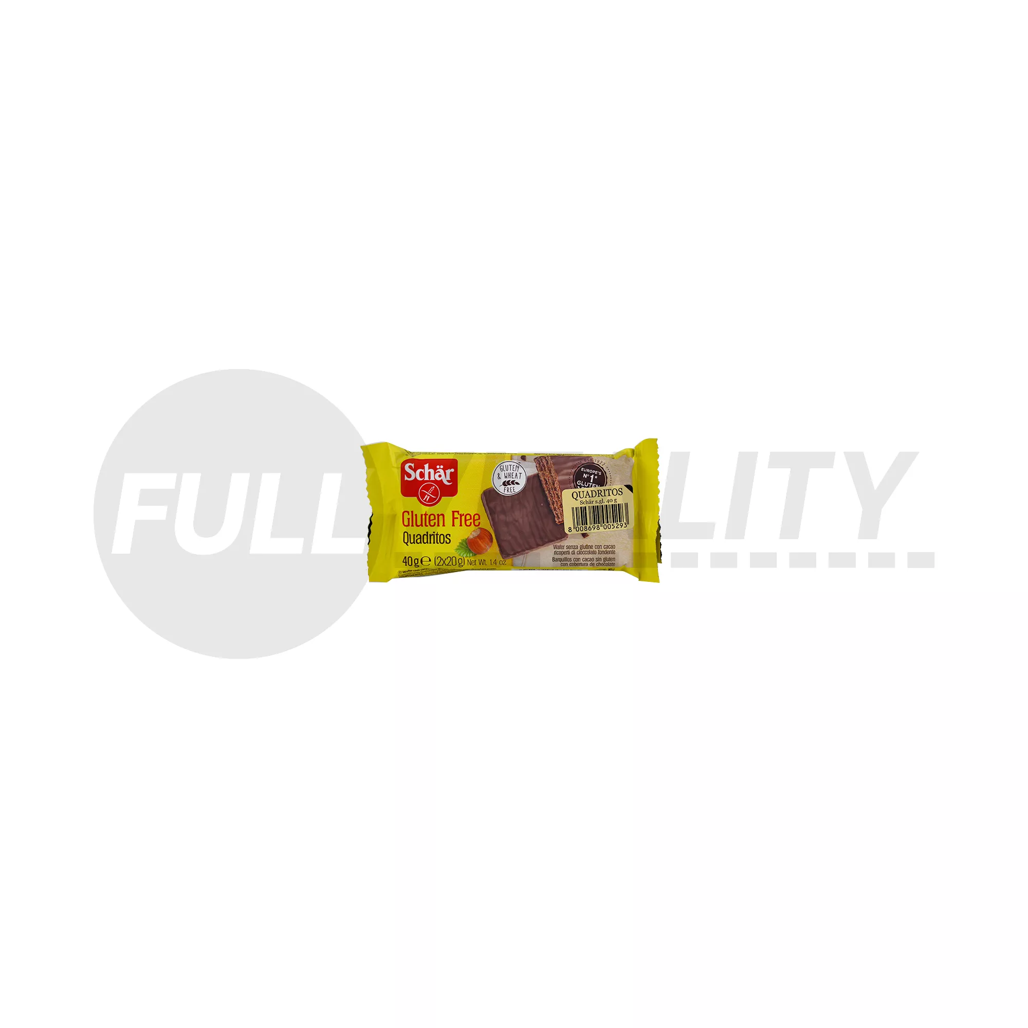 GLUTÉNMENTES SCHAR QUADRITOS KAKAÓS OSTYA 40G