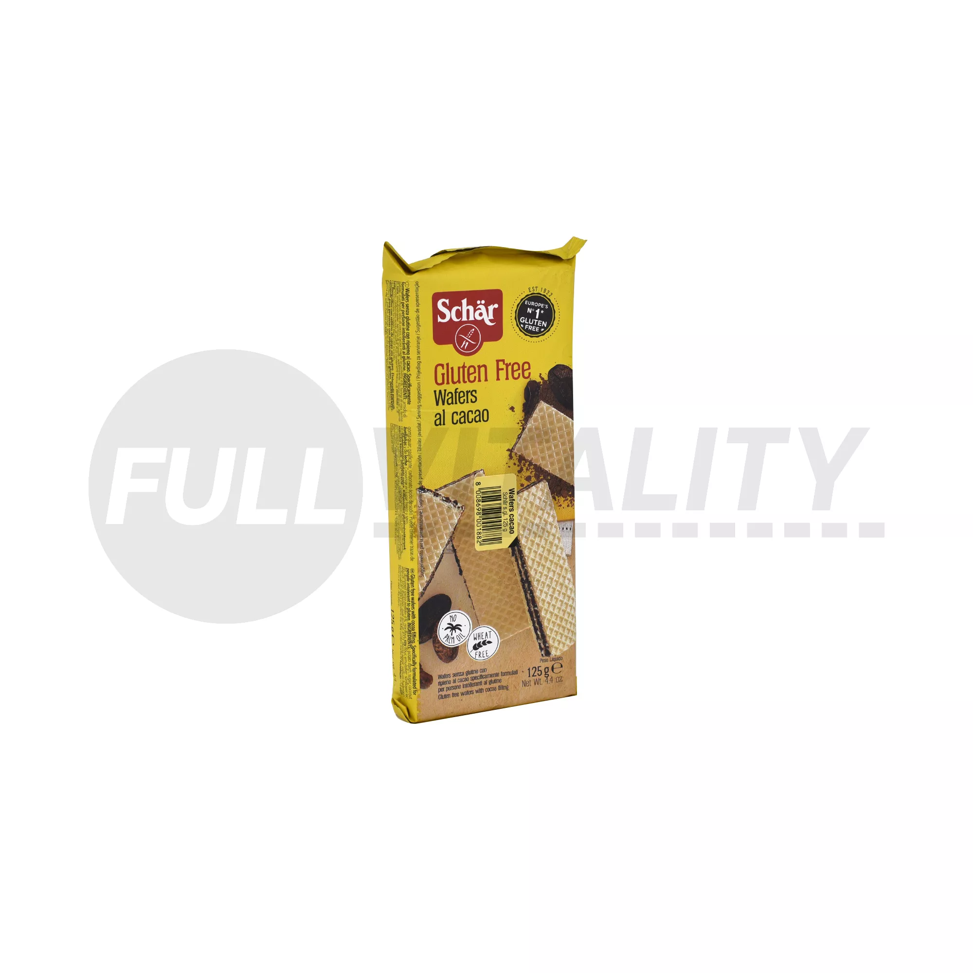 GLUTÉNMENTES SCHAR WAFER KAKAÓKRÉMES OSTYA 125G