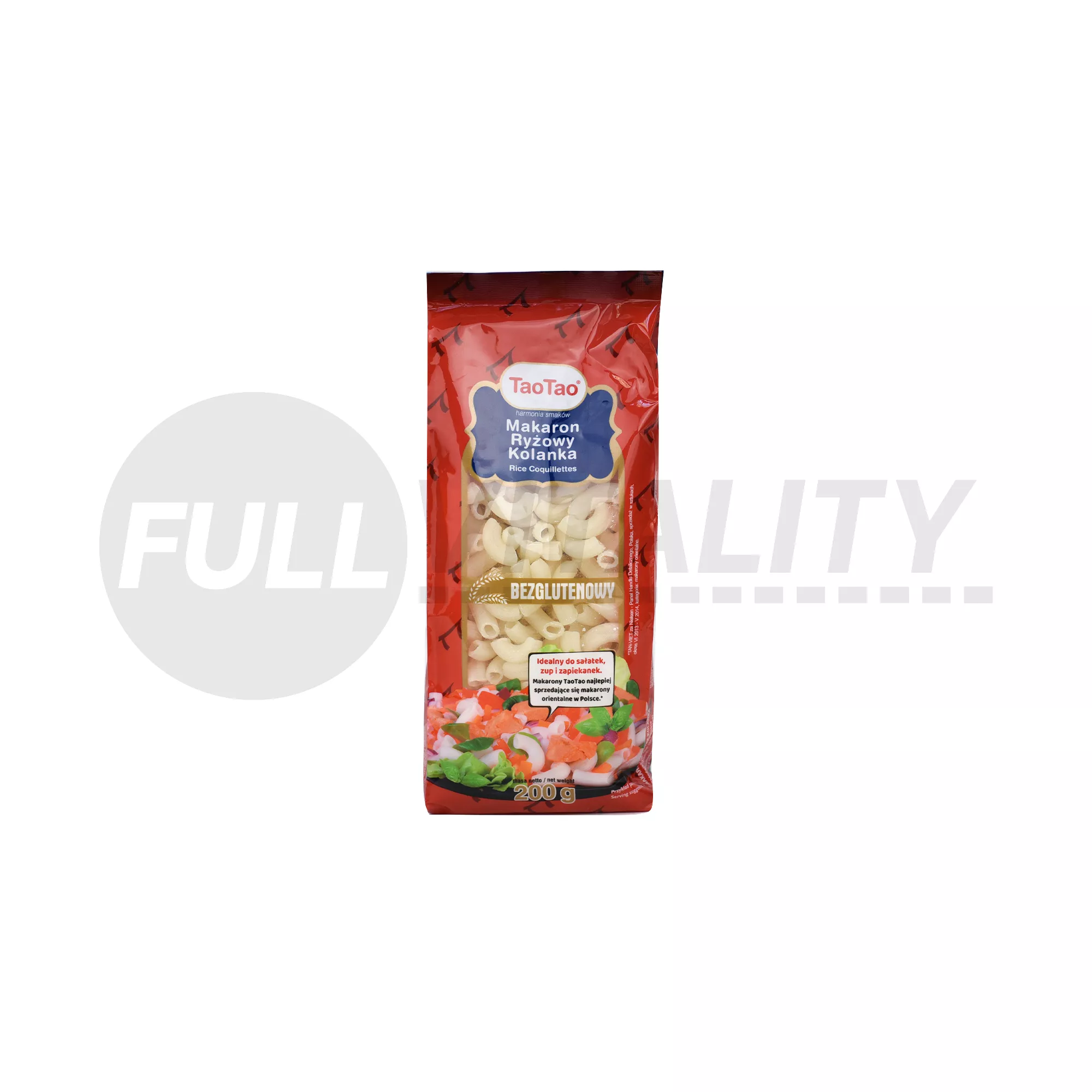 GLUTÉNMENTES TAOTAO SZARVACSKA RIZSTÉSZTA 200G