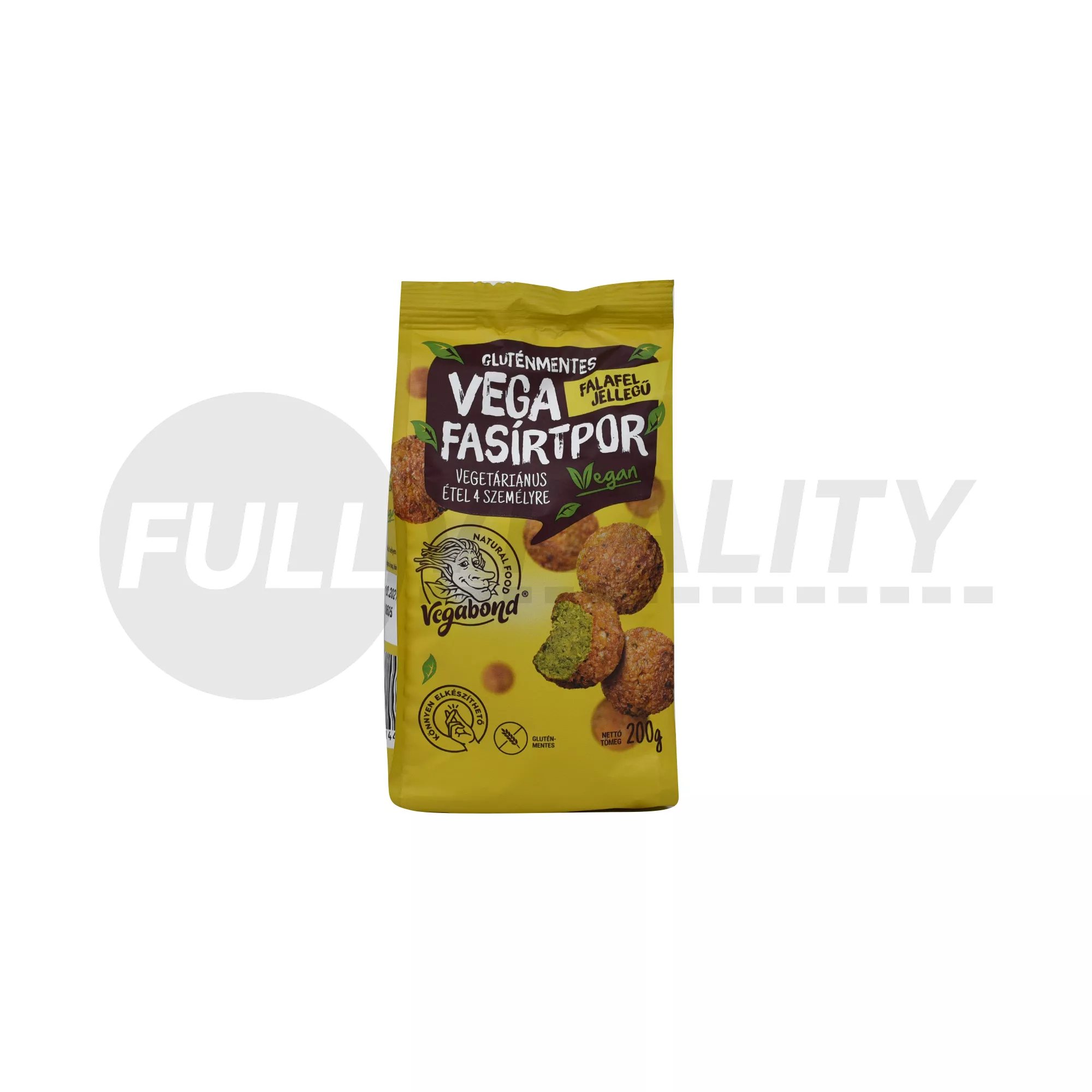 GLUTÉNMENTES VEGABOND VEGA FASÍRTPOR FALAFEL JELLEGŰ 200G