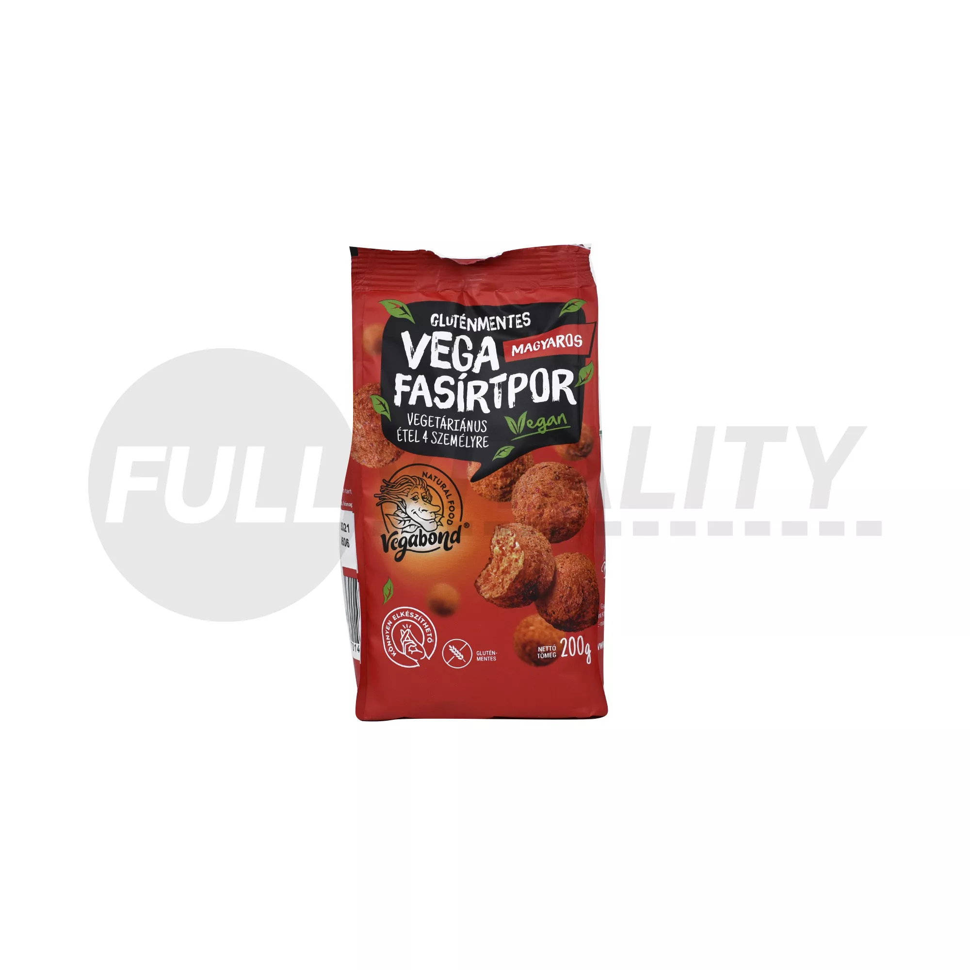GLUTÉNMENTES VEGABOND VEGA FASÍRTPOR MAGYAROS 200G
