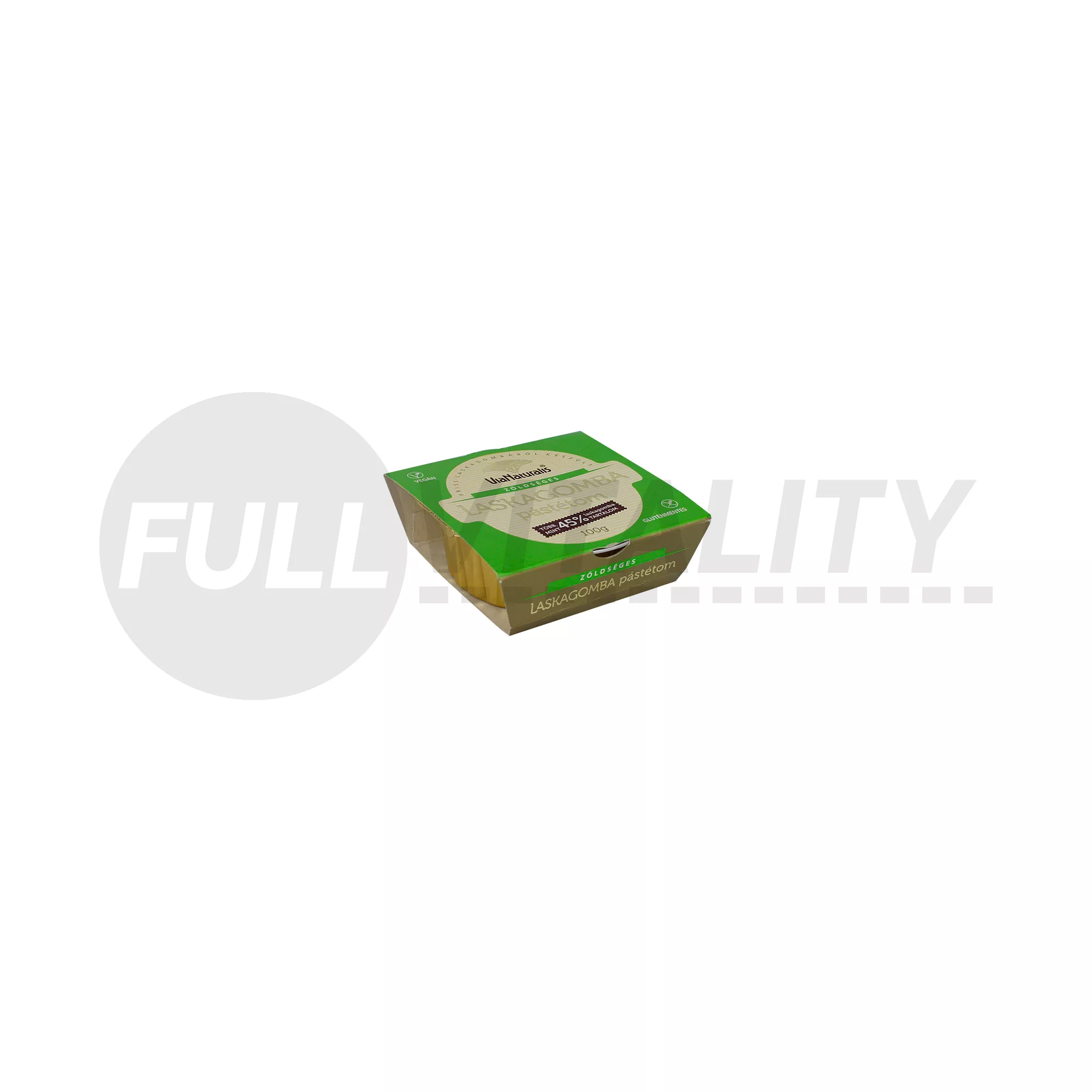 GLUTÉNMENTES VIA NATURALIS ZÖLDSÉGES LASKAGOMBA PÁSTÉTOM 100G
