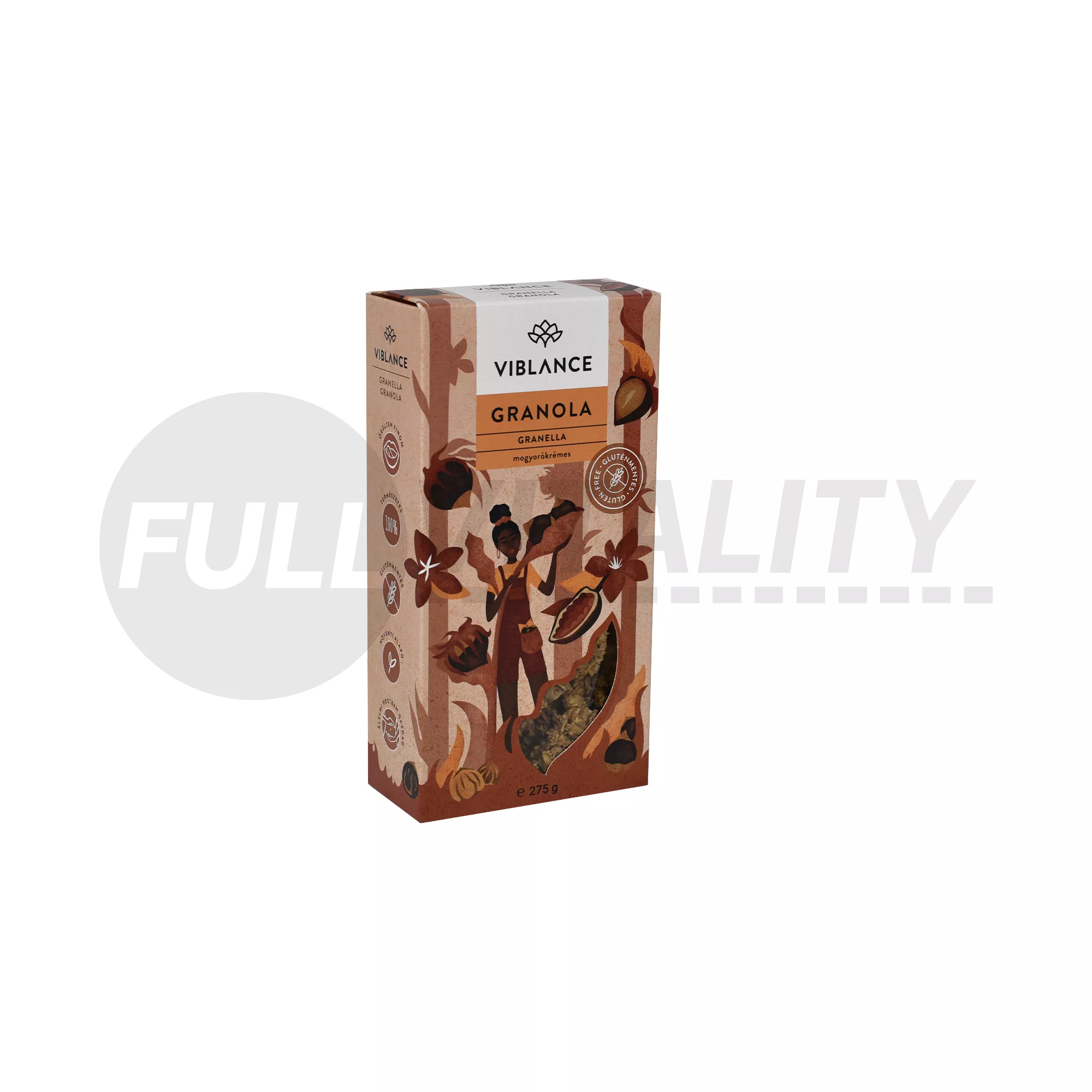 GLUTÉNMENTES VIBLANCE GRANELLA GRANOLA 275G