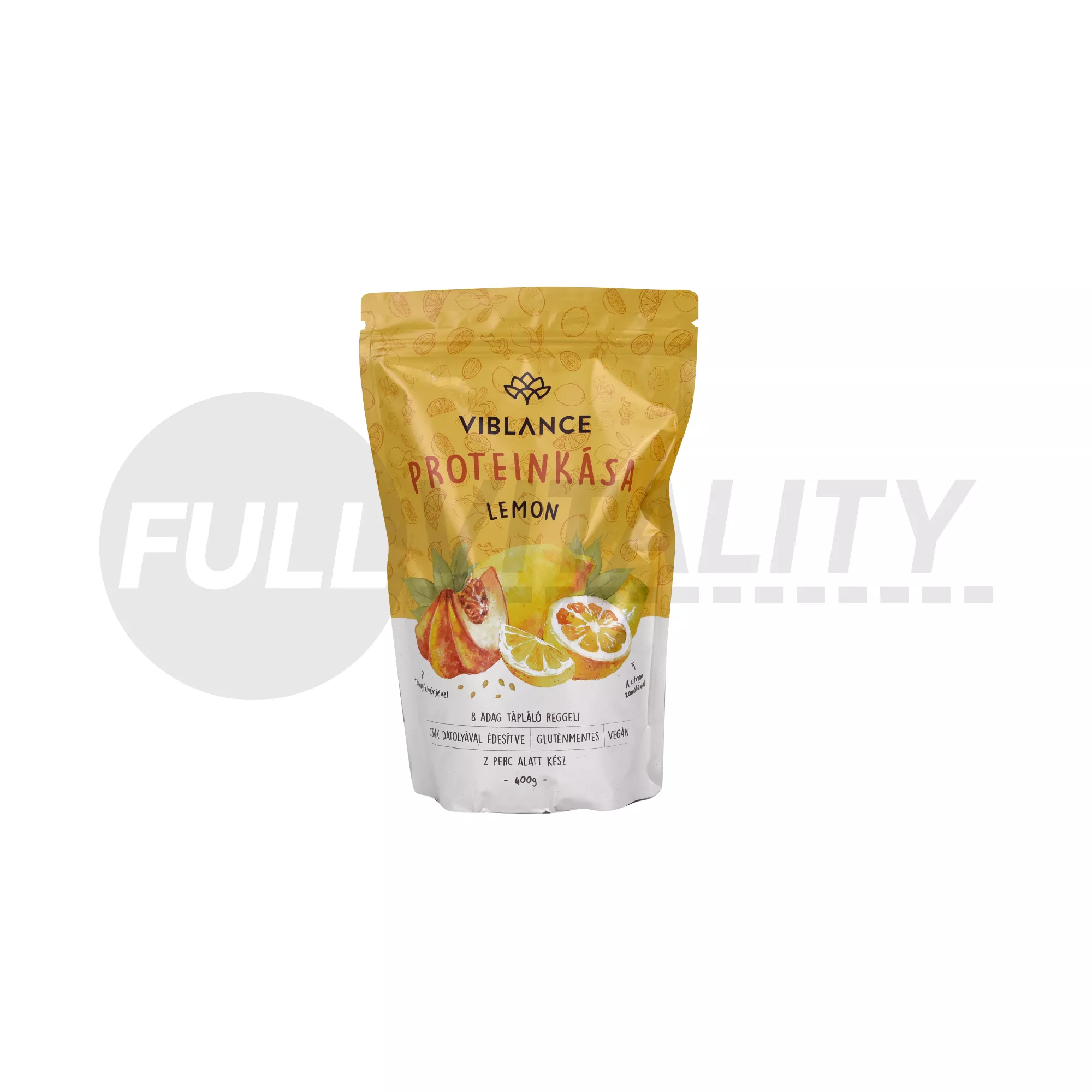 GLUTÉNMENTES VIBLANCE PROTEINKÁSA LEMON SZUPERKÁSA 400G