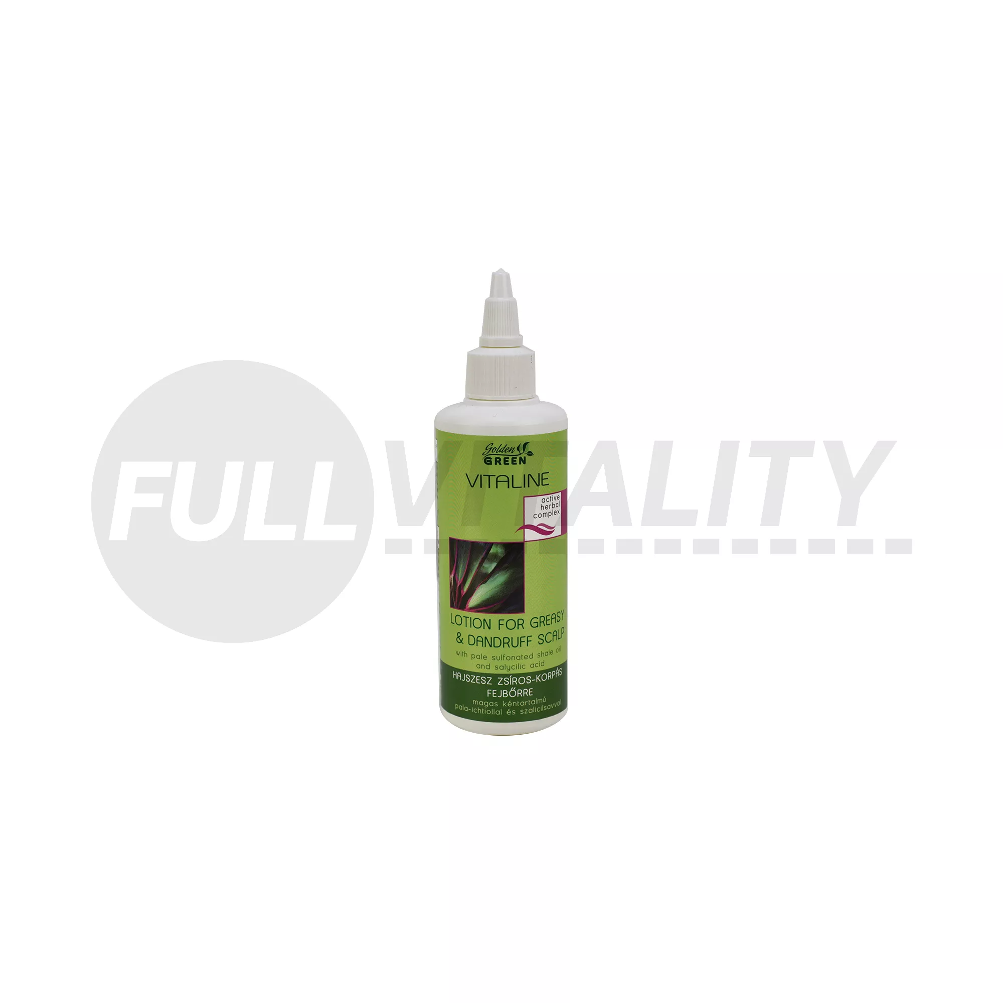 GOLDEN GREEN VITALINE HAJSZESZ ZSÍROS-KORPÁS FEJBŐRRE 125ML