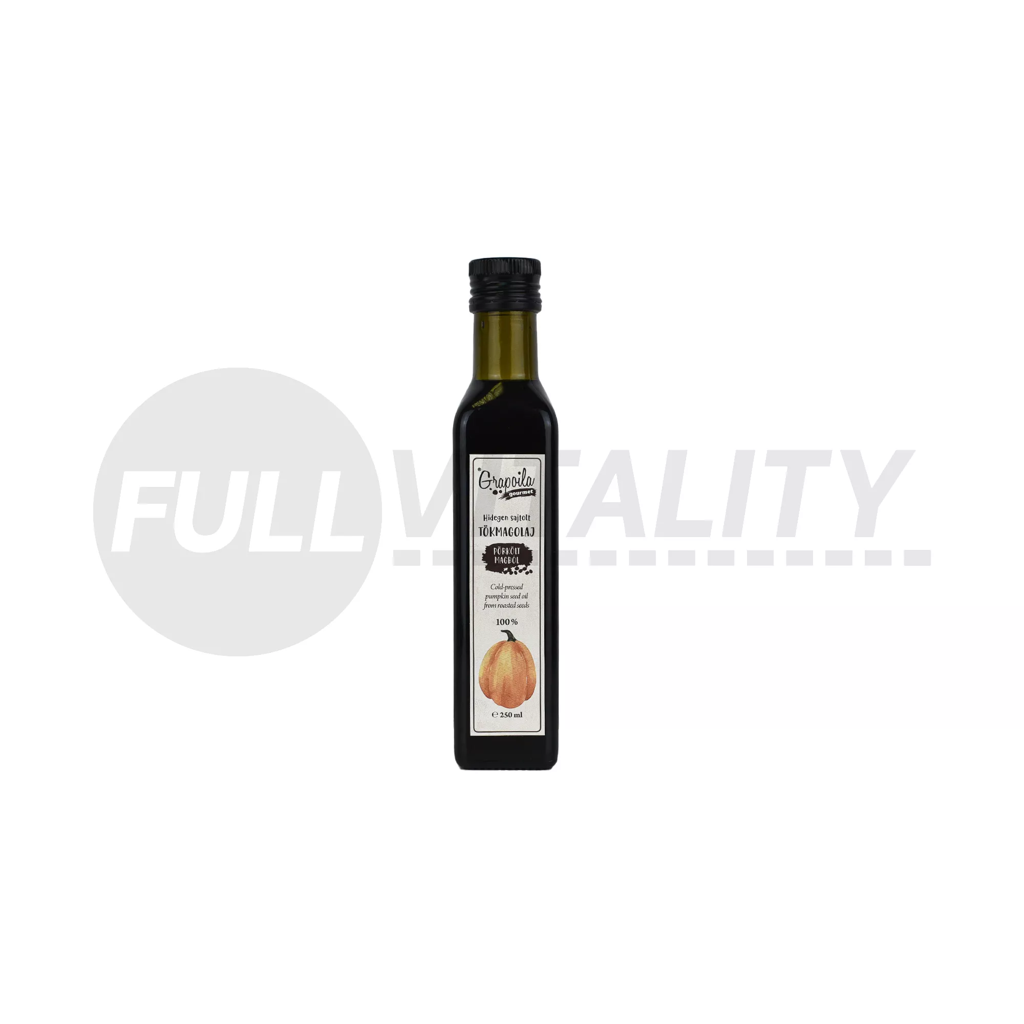 GRAPOILA HIDEGEN SAJTOLT PÖRKÖLT TÖKMAGOLAJ 250ML