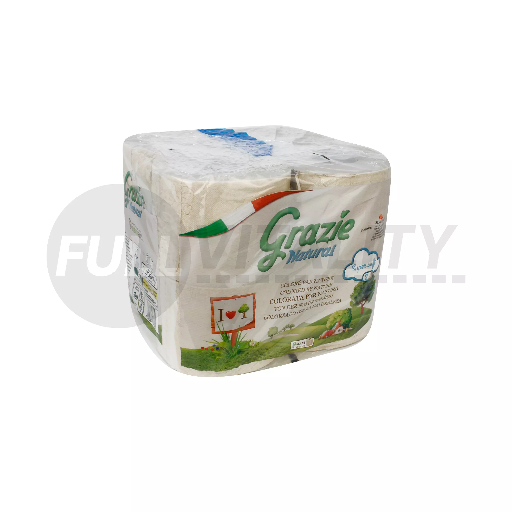GRAZIE NATURAL ÖKO TOALETTPAPÍR 8DB