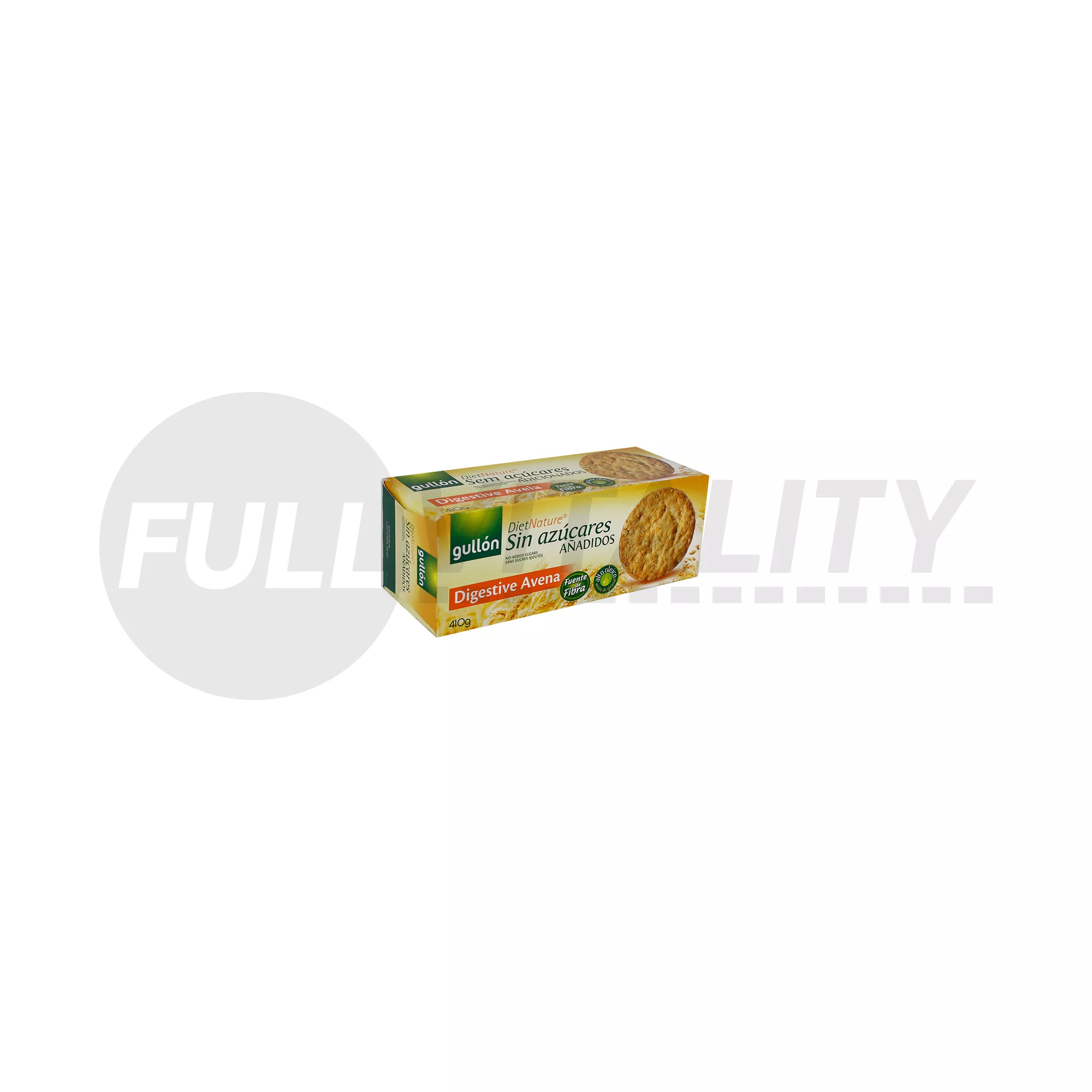 GULLON DIGESTIVA OATY ZERO KEKSZ HOZZÁADOTT CUKOR NÉLKÜL 410G
