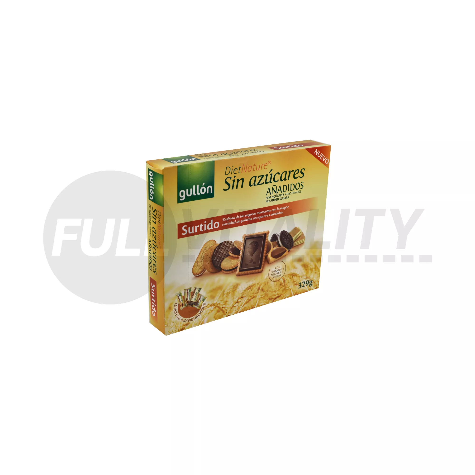 GULLON SURTIDO KEKSZ VÁLOGATÁS ÉDESÍTŐSZERREL 329G
